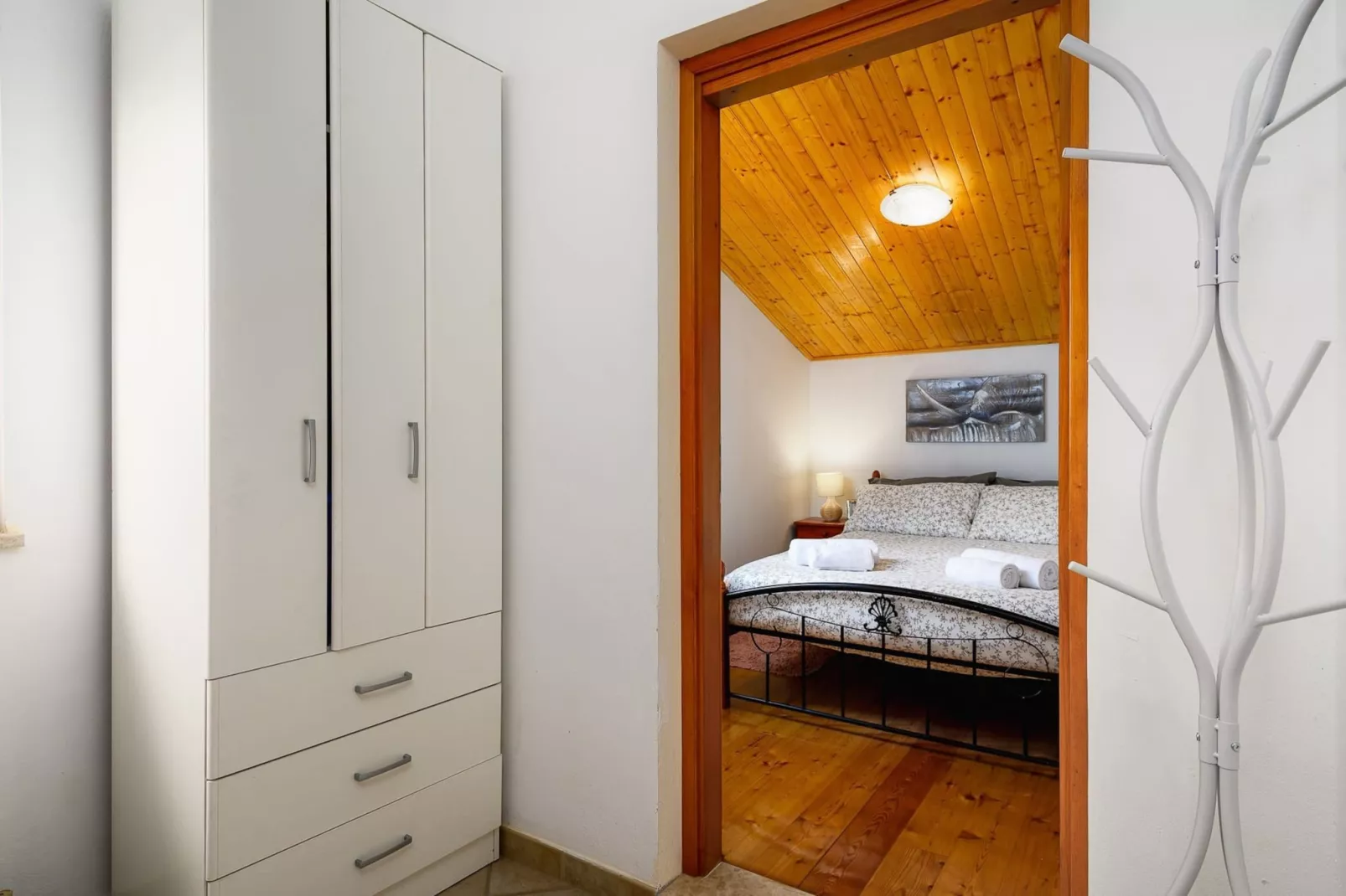 Apartment Lara with Swimming Pool - Paradiz-Slaapkamer