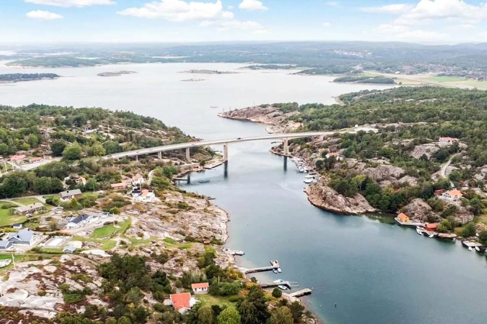 4 sterren vakantie huis in Mjörn-Buitenlucht