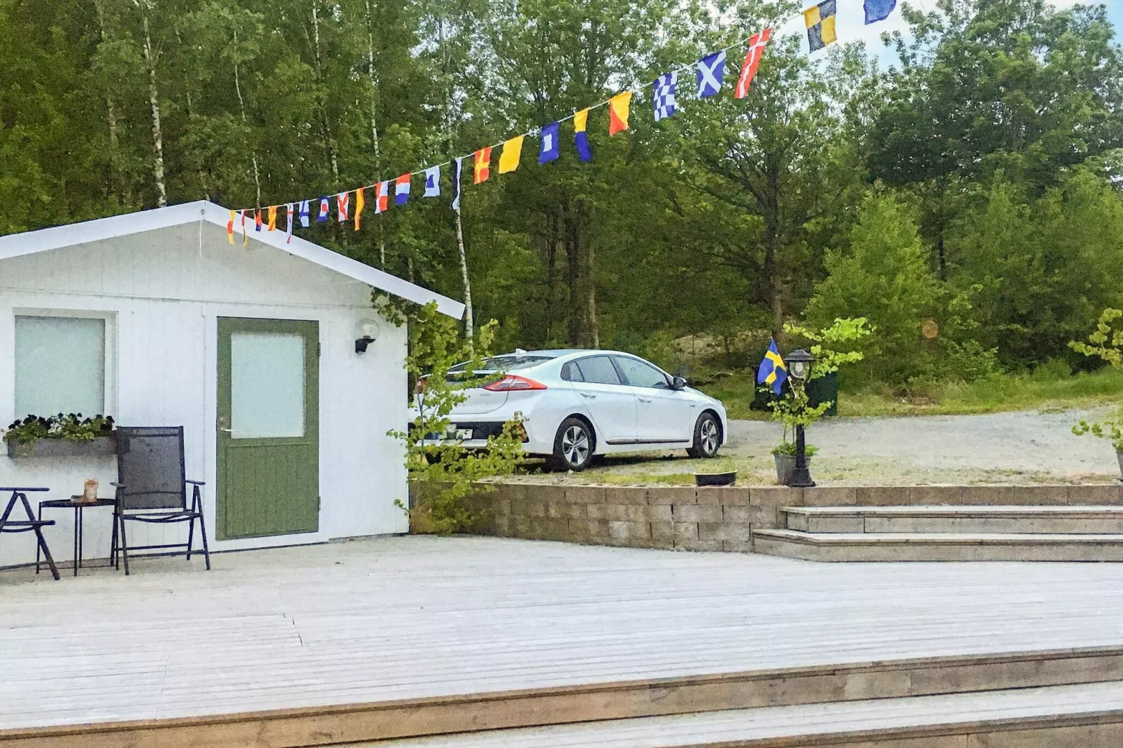 4 sterren vakantie huis in Mjörn-Buitenlucht
