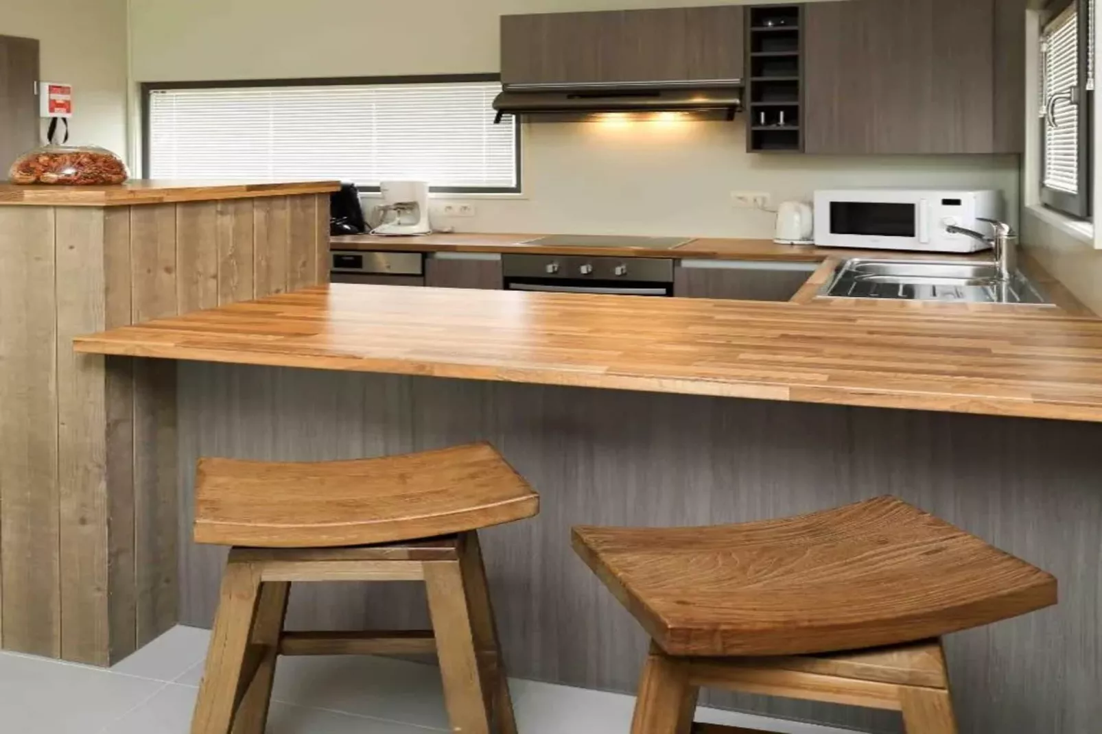 6 persons - 3 rooms 115m² without sauna-Keuken