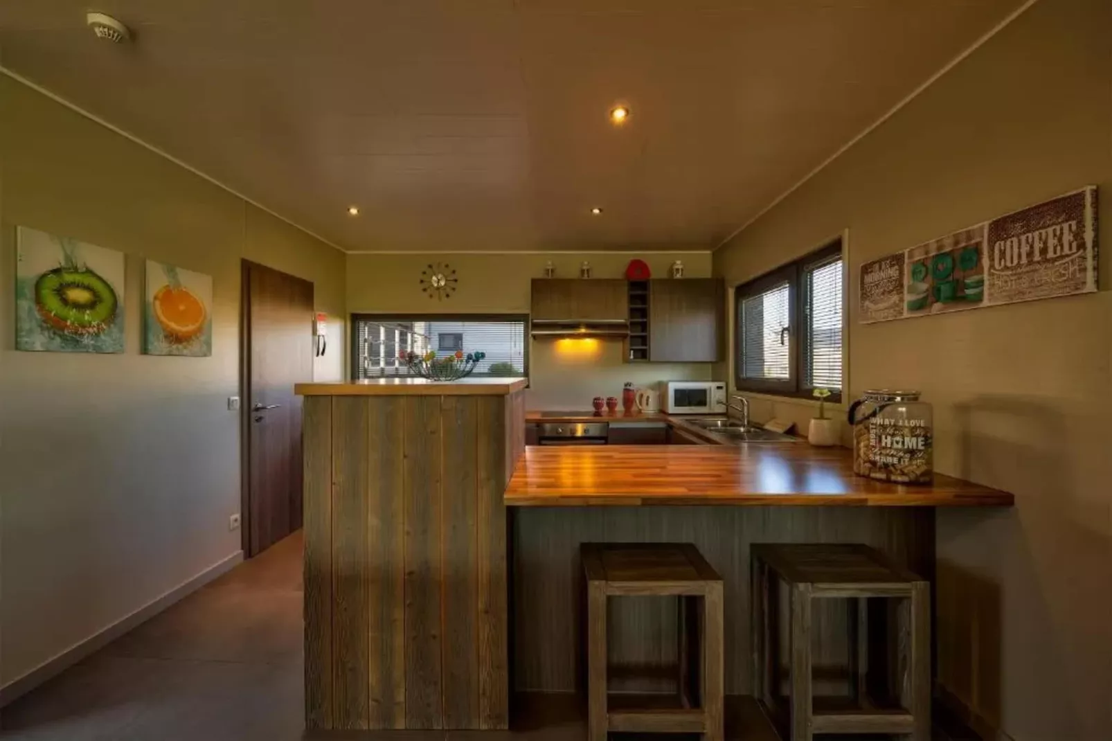 8 persons - 4 rooms 130m² without sauna-Keuken