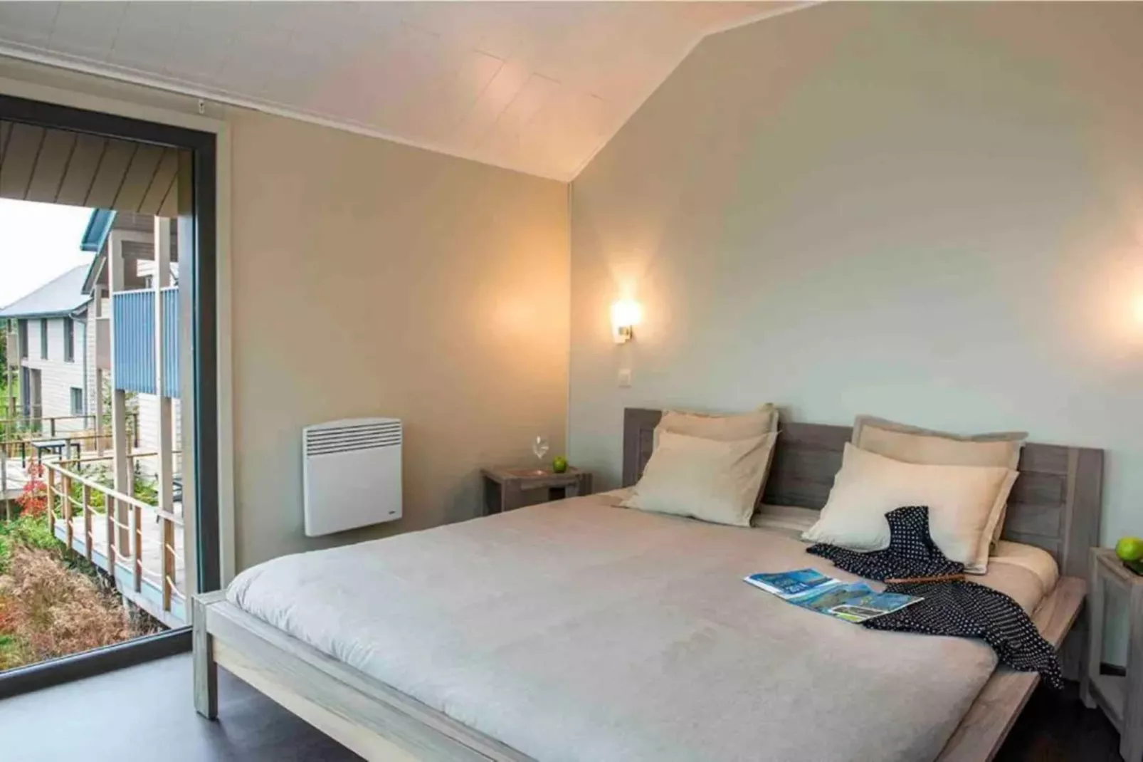 8 persons - 4 rooms 130m² without sauna-Slaapkamer