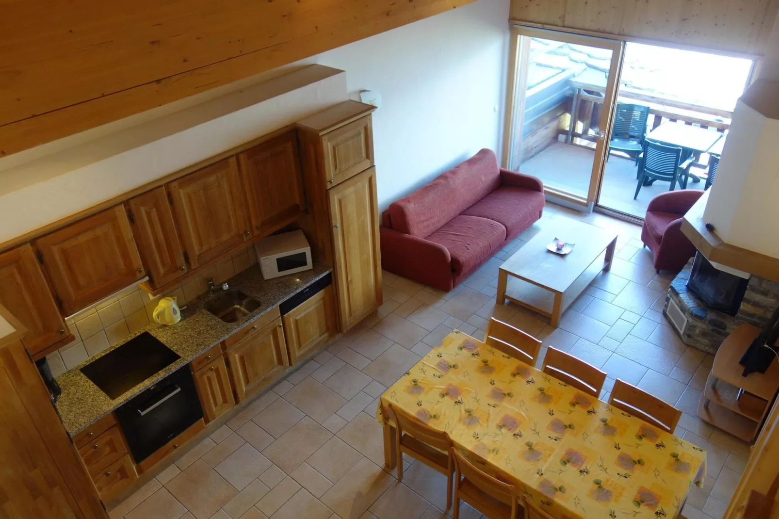 Plein Ciel VA 051 - MOUNTAIN apartment 8 pers-Keuken
