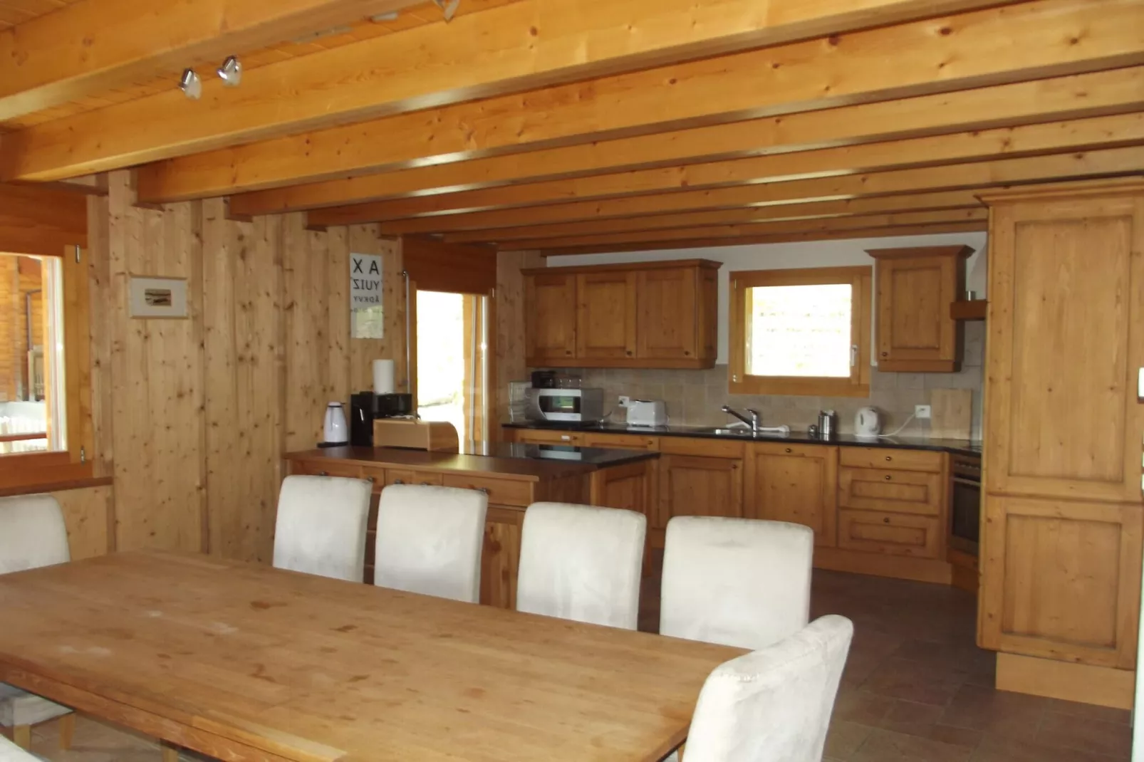 Tschoueilles 013 MOUNTAIN & VIEW - chalet 12 pers-Eetkamer