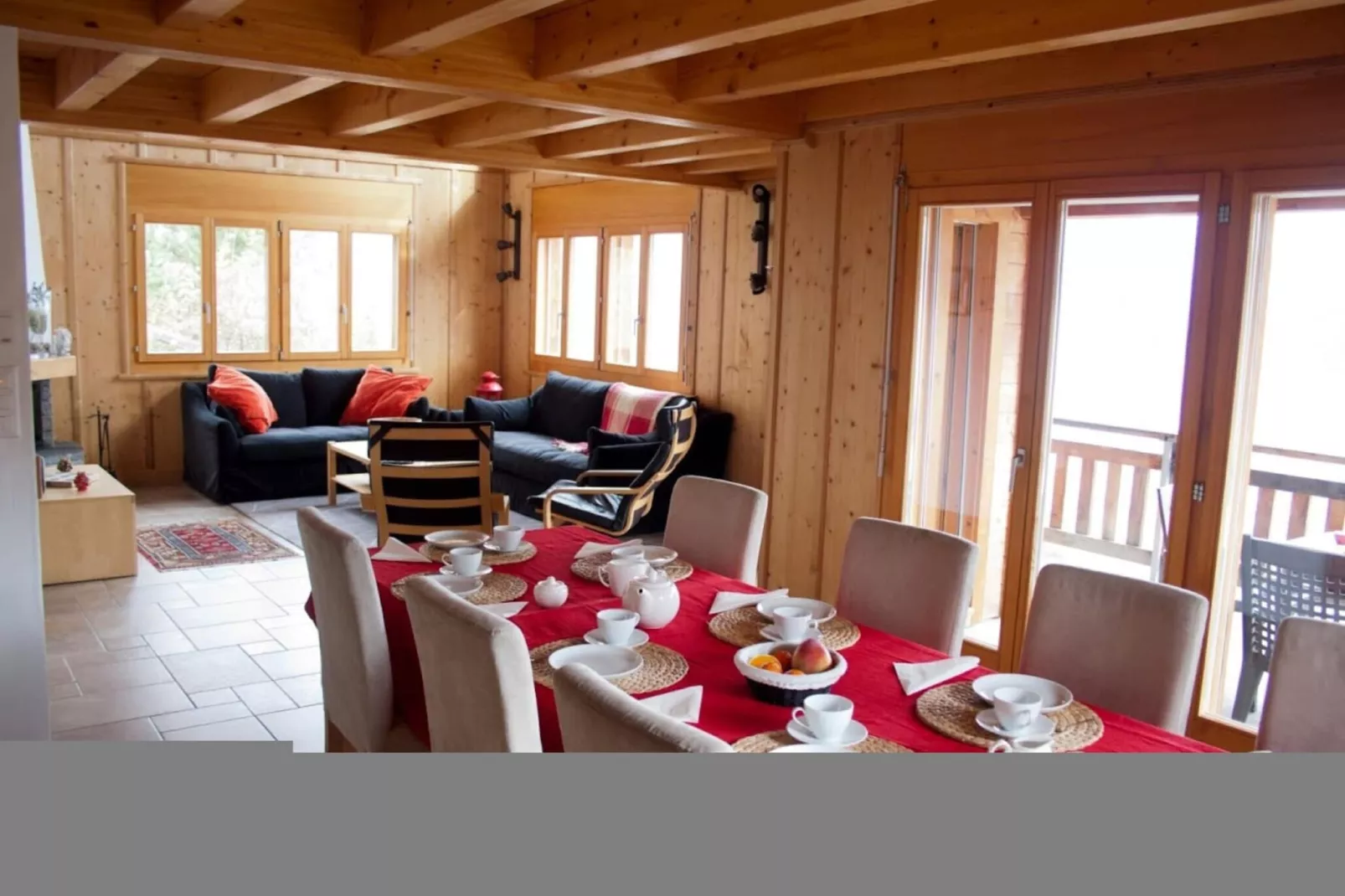 Tschoueilles 013 MOUNTAIN & VIEW - chalet 12 pers-Eetkamer