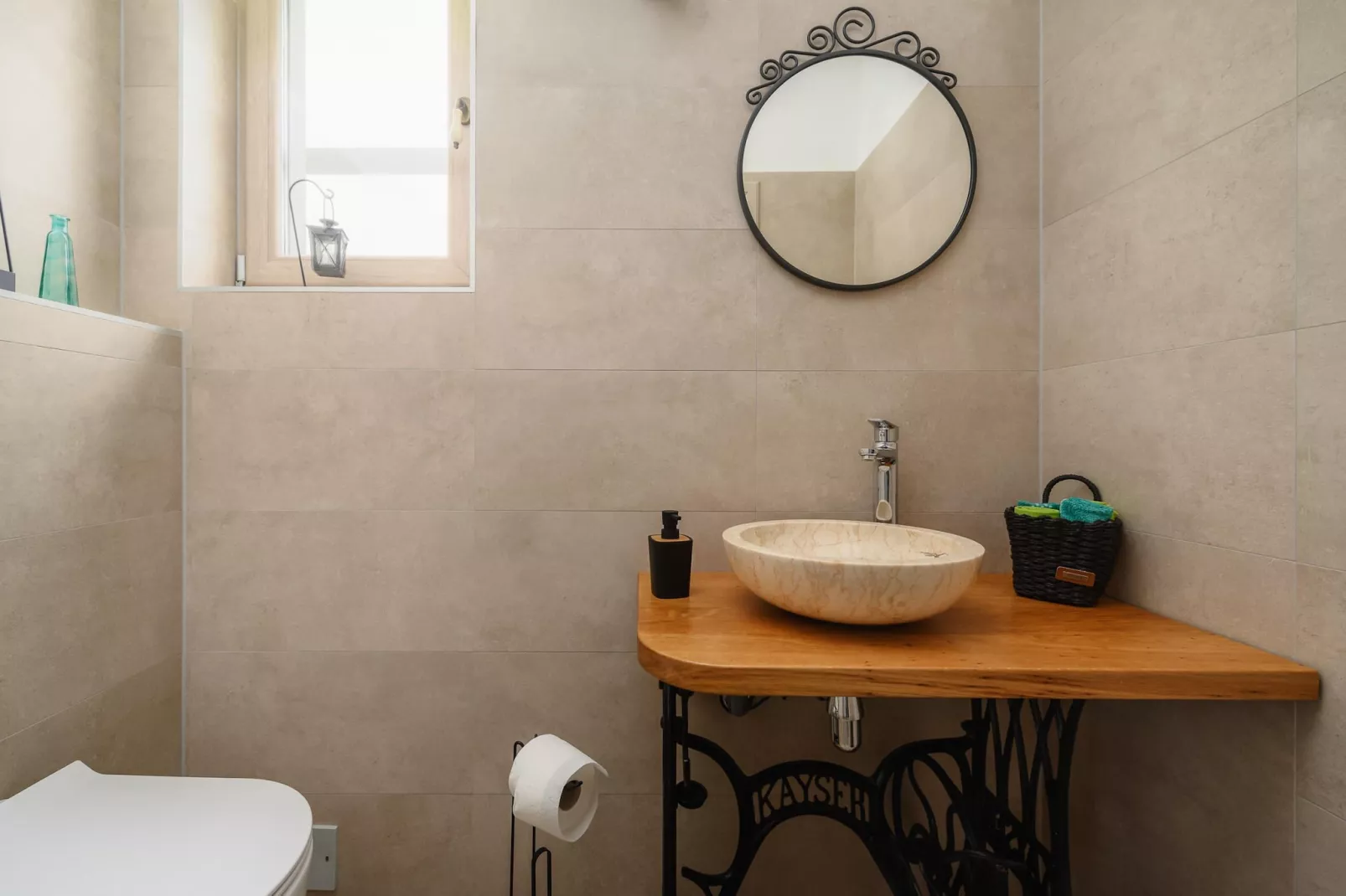 Villa Stella Polaris-Badkamer