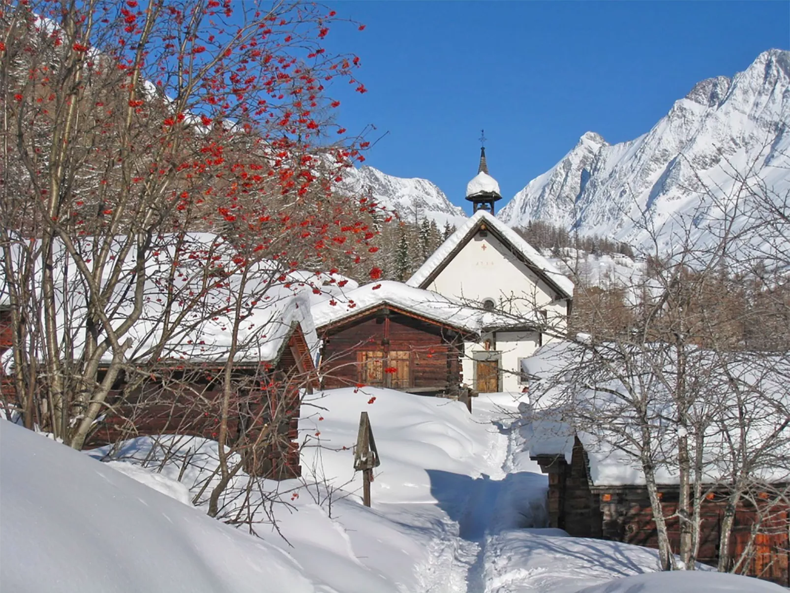 Chalet Eden-Buiten