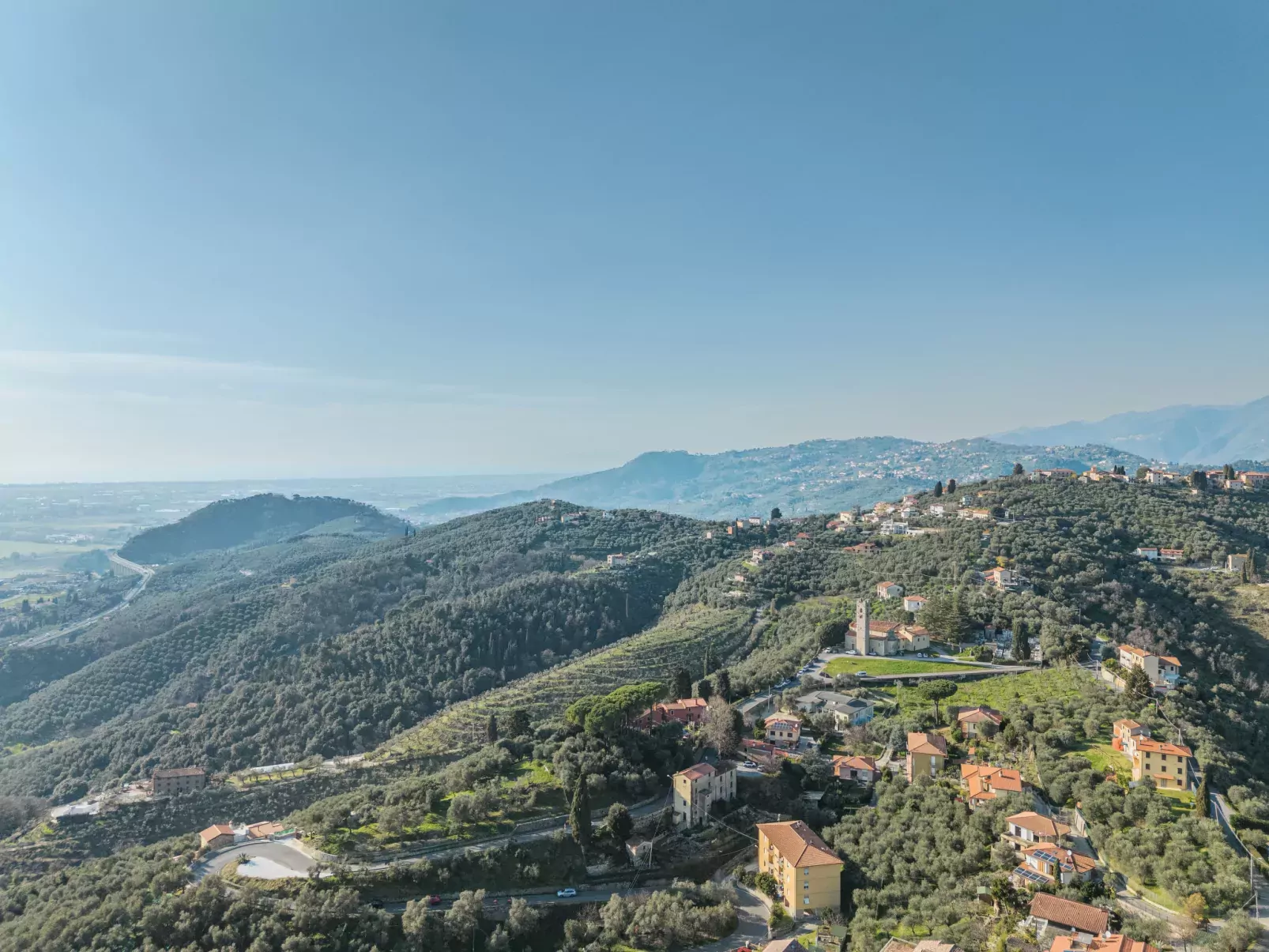 Villa Pardini-Omgeving