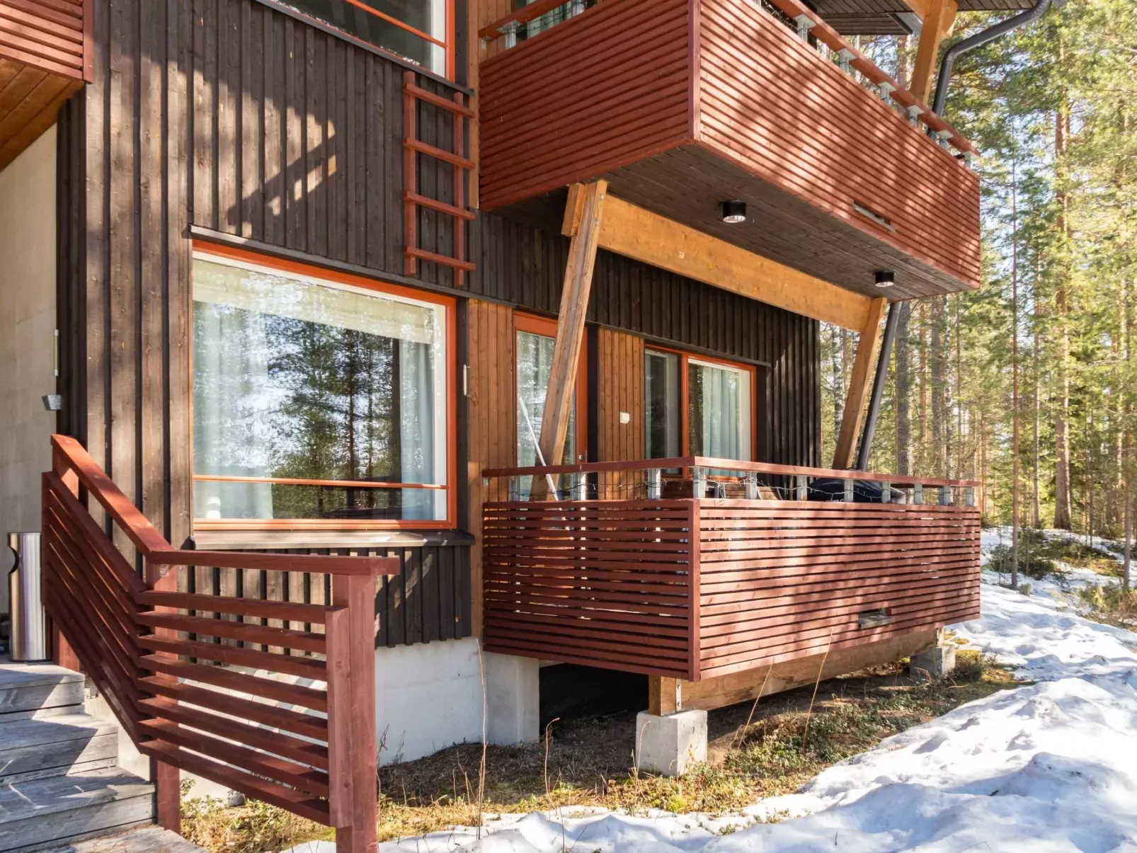 Vuokatti cabin 38-Buiten