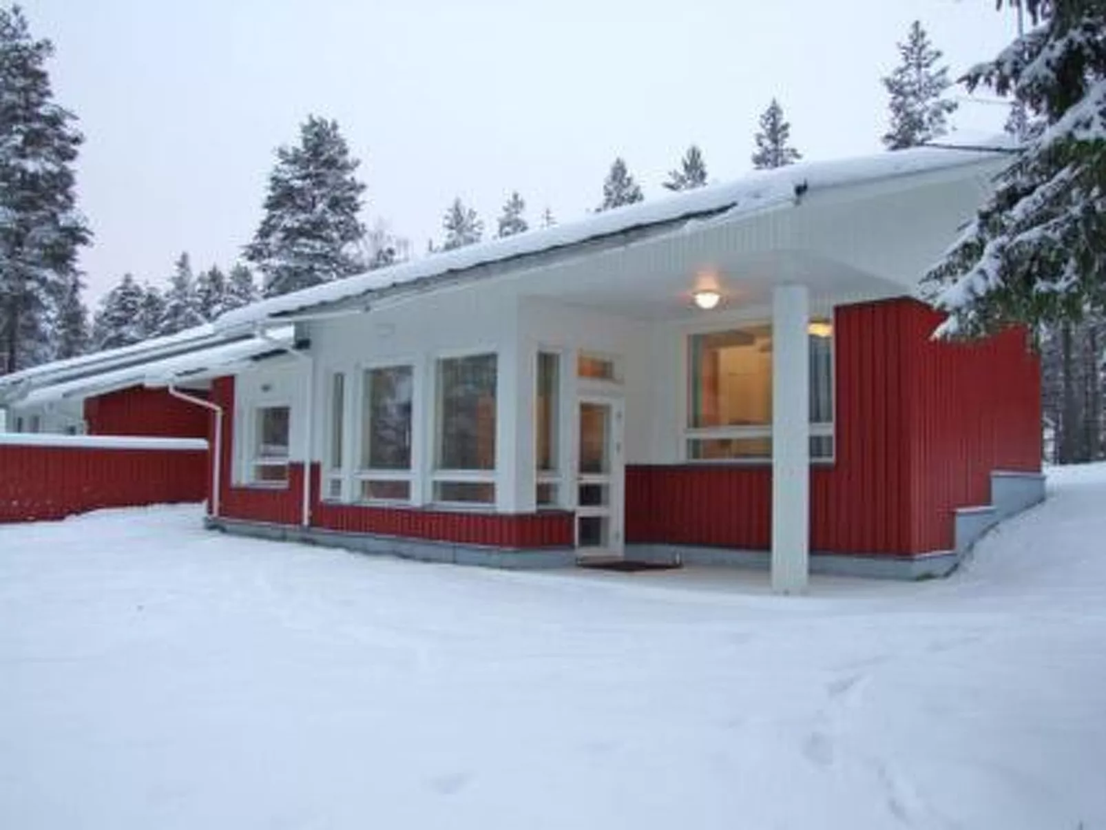 outside