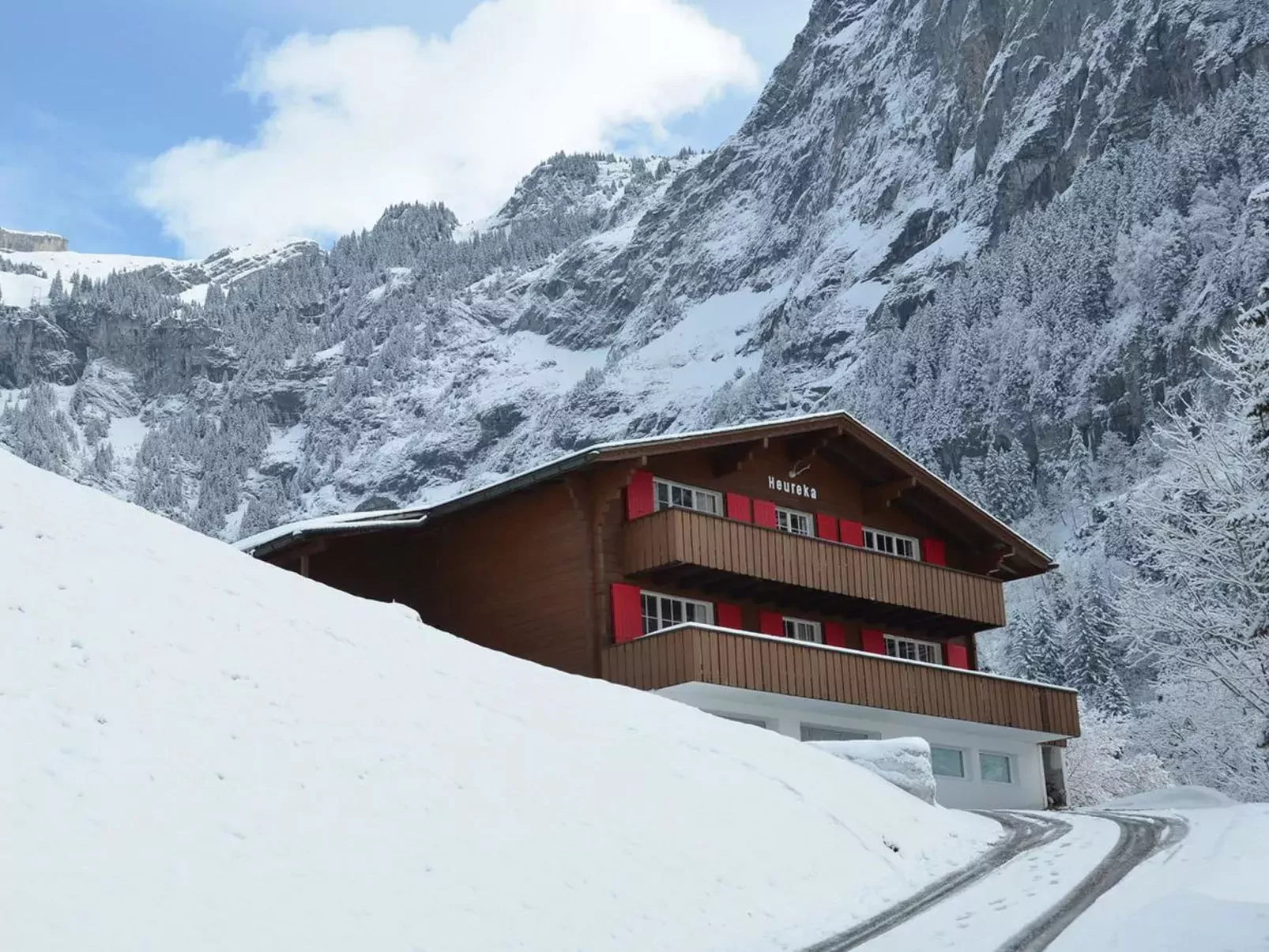 Chalet Heureka-Horbis-Buiten