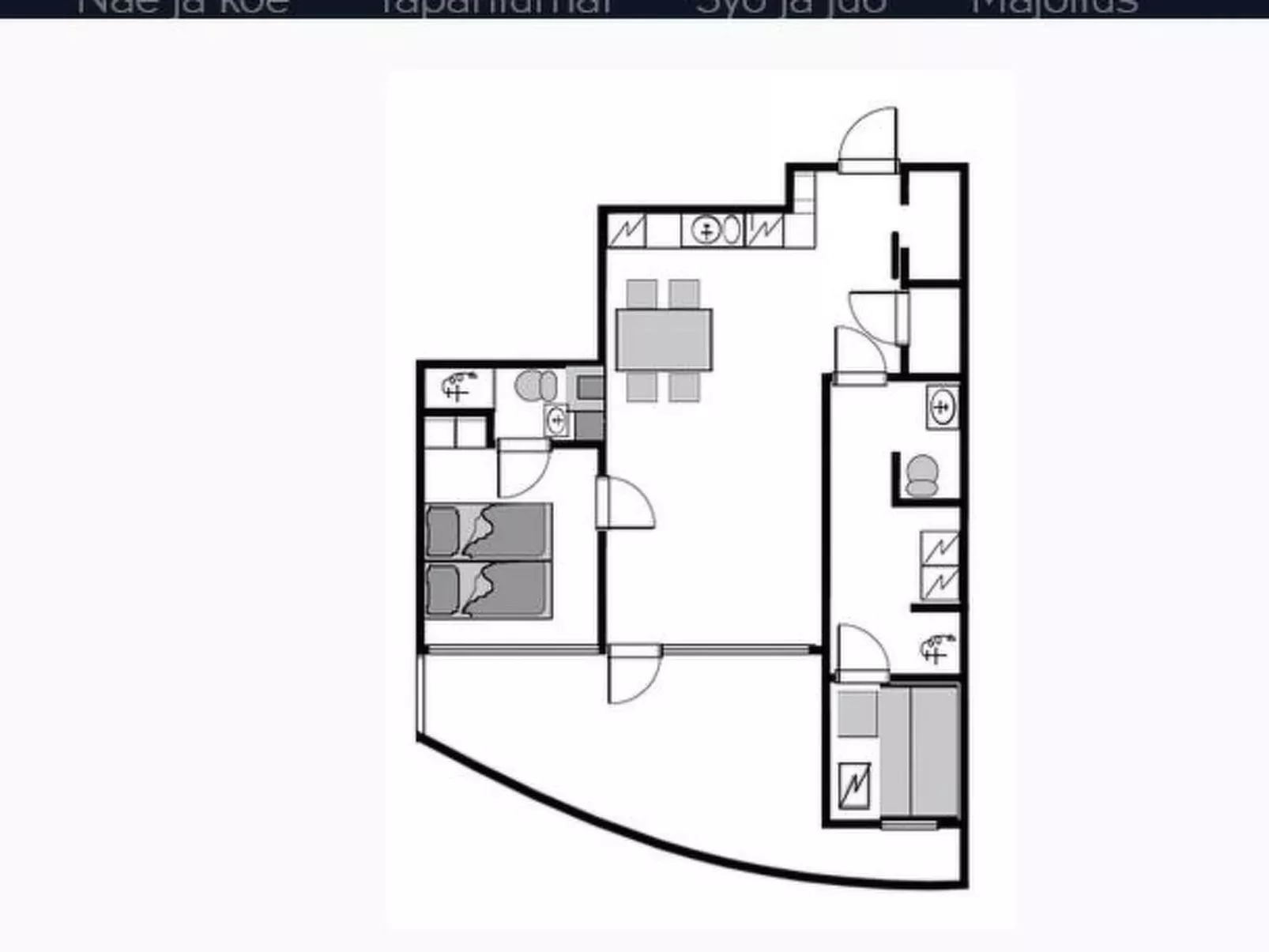 Tahko spa junior suite orange b6-Buiten
