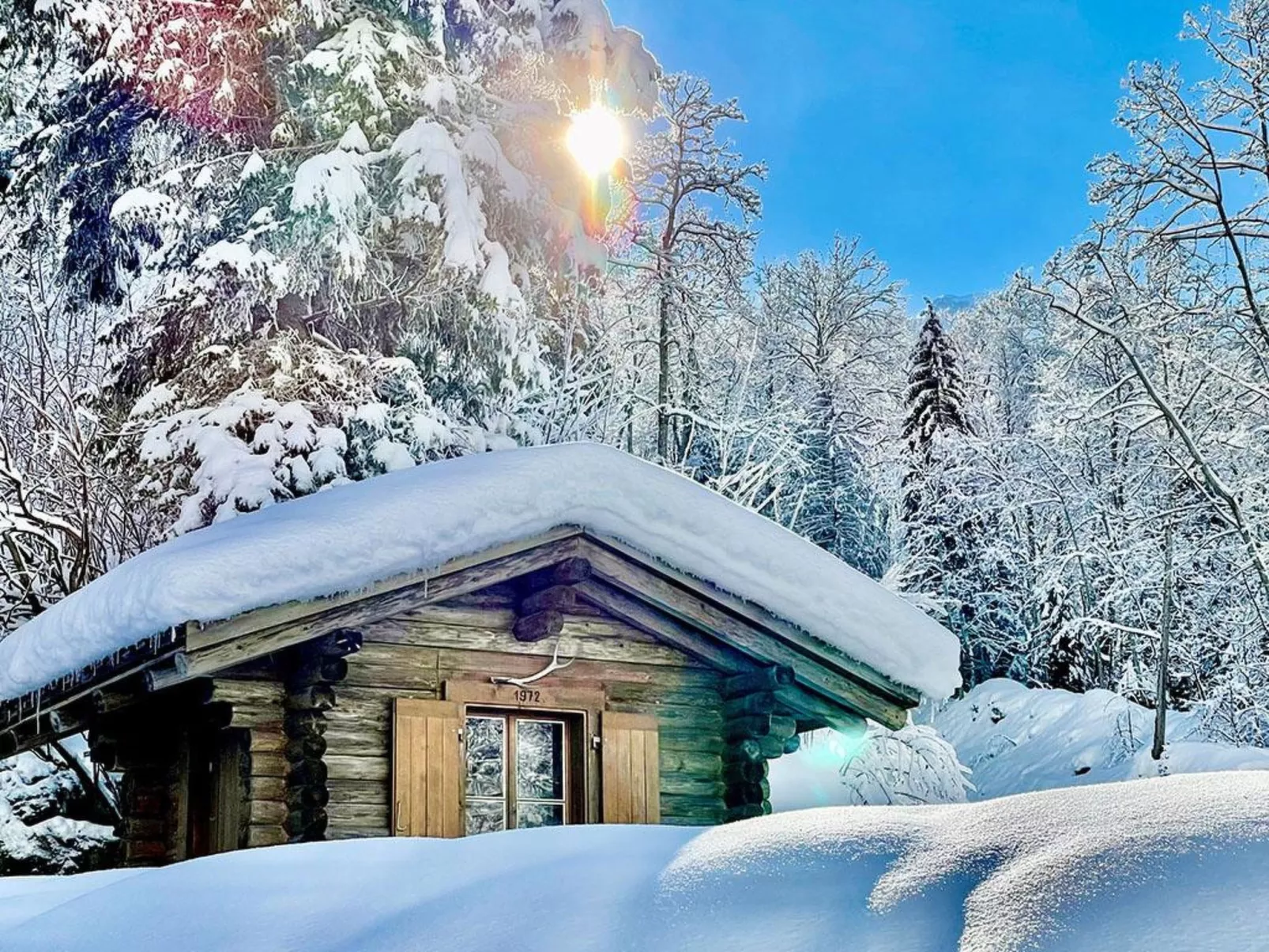 Chalet Bergmandli-Buiten