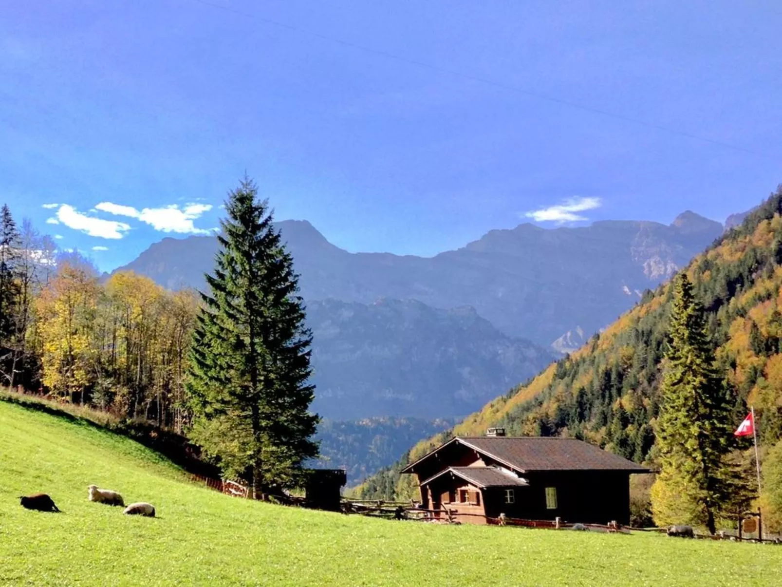 Chalet Bergmandli-Buiten