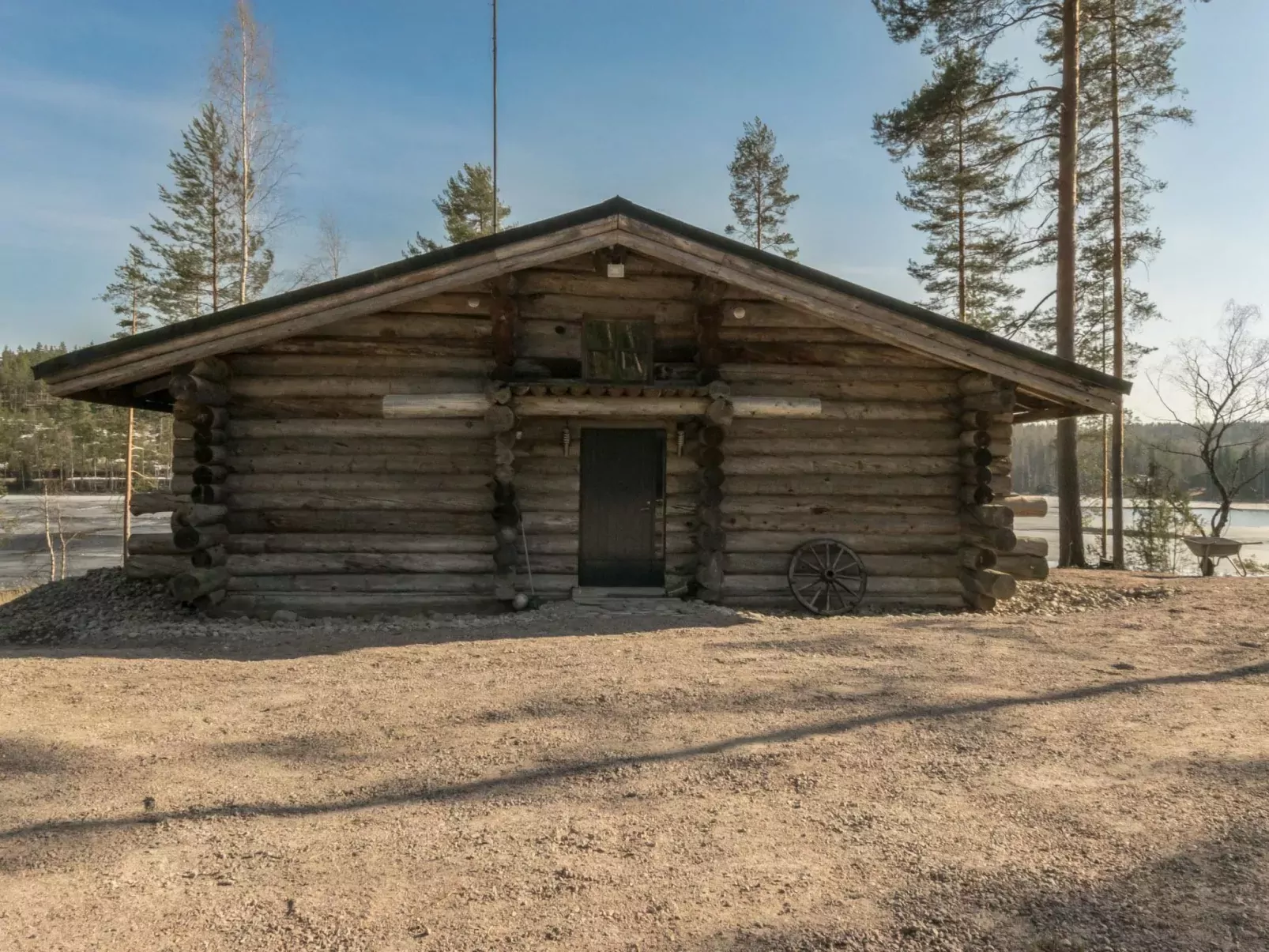 Villa moose-Buiten