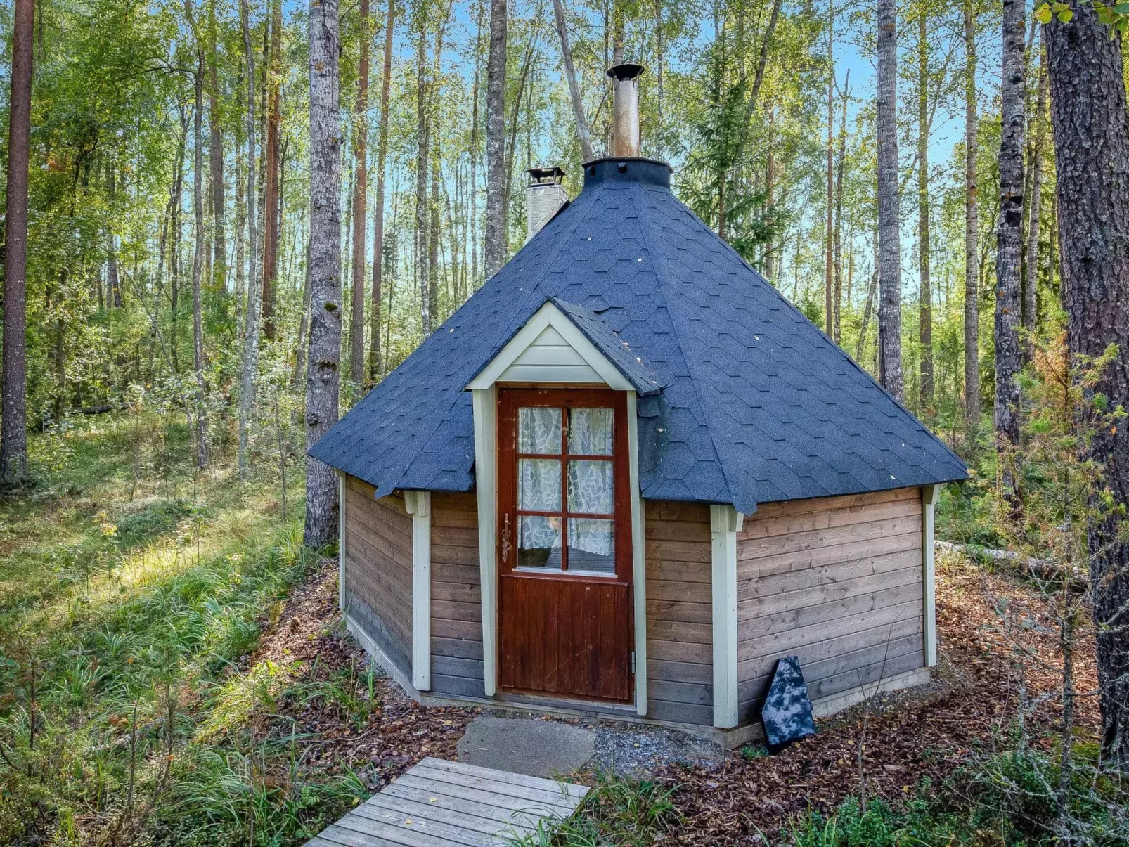 Villa populus-Buiten