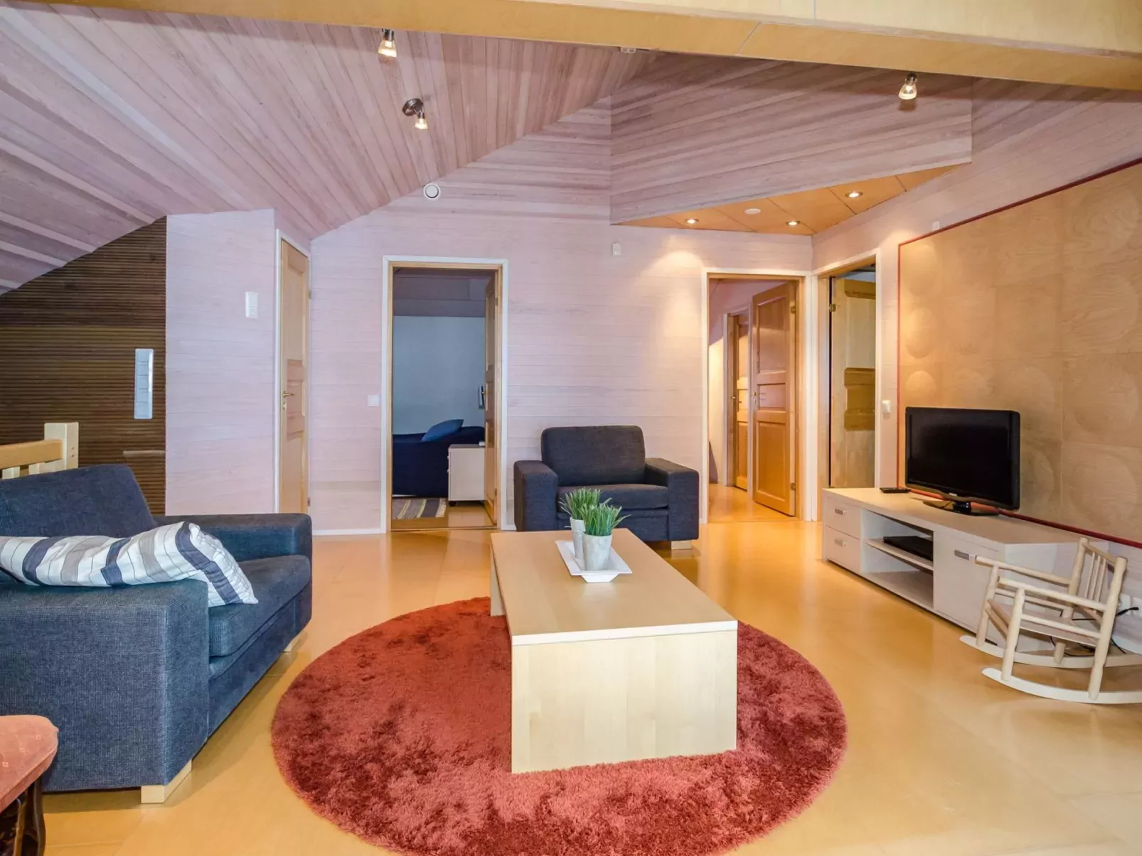 Huvila lomaonni (villa concrete kelo)-Binnen