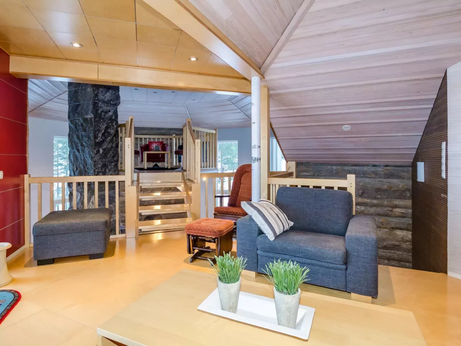 Huvila lomaonni (villa concrete kelo)-Binnen