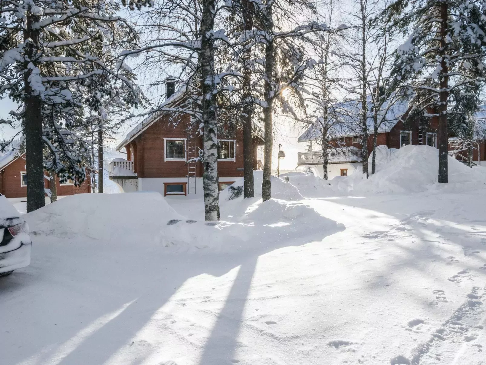 Alppikylä 3b paritalo-Buiten