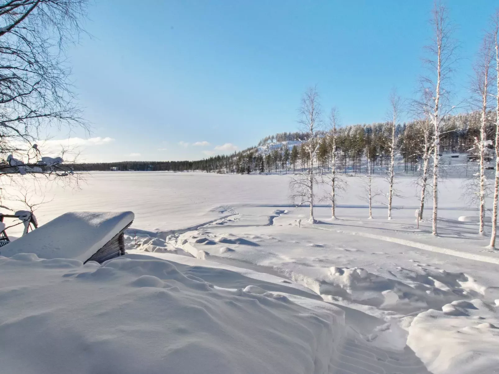Hallantytär b3 paritalo inc. 2 ski ticke-Buiten