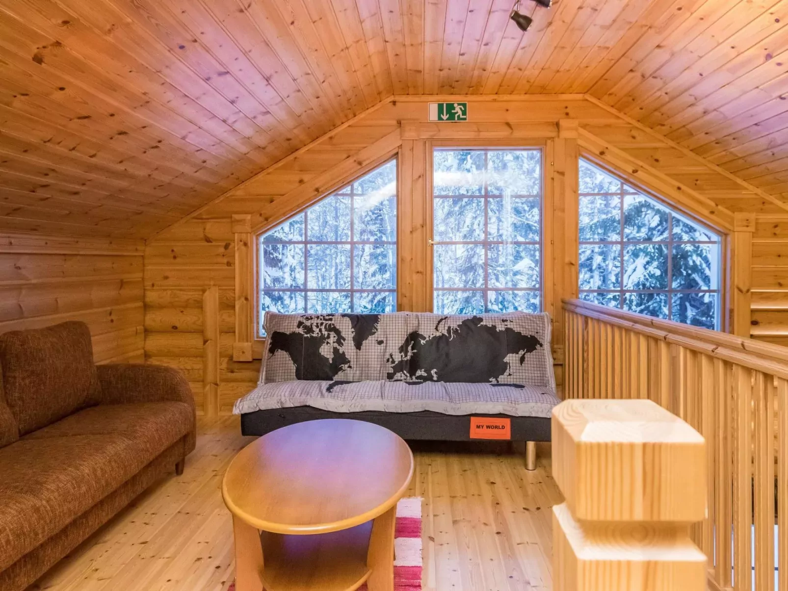 Hiisi cottage-Binnen