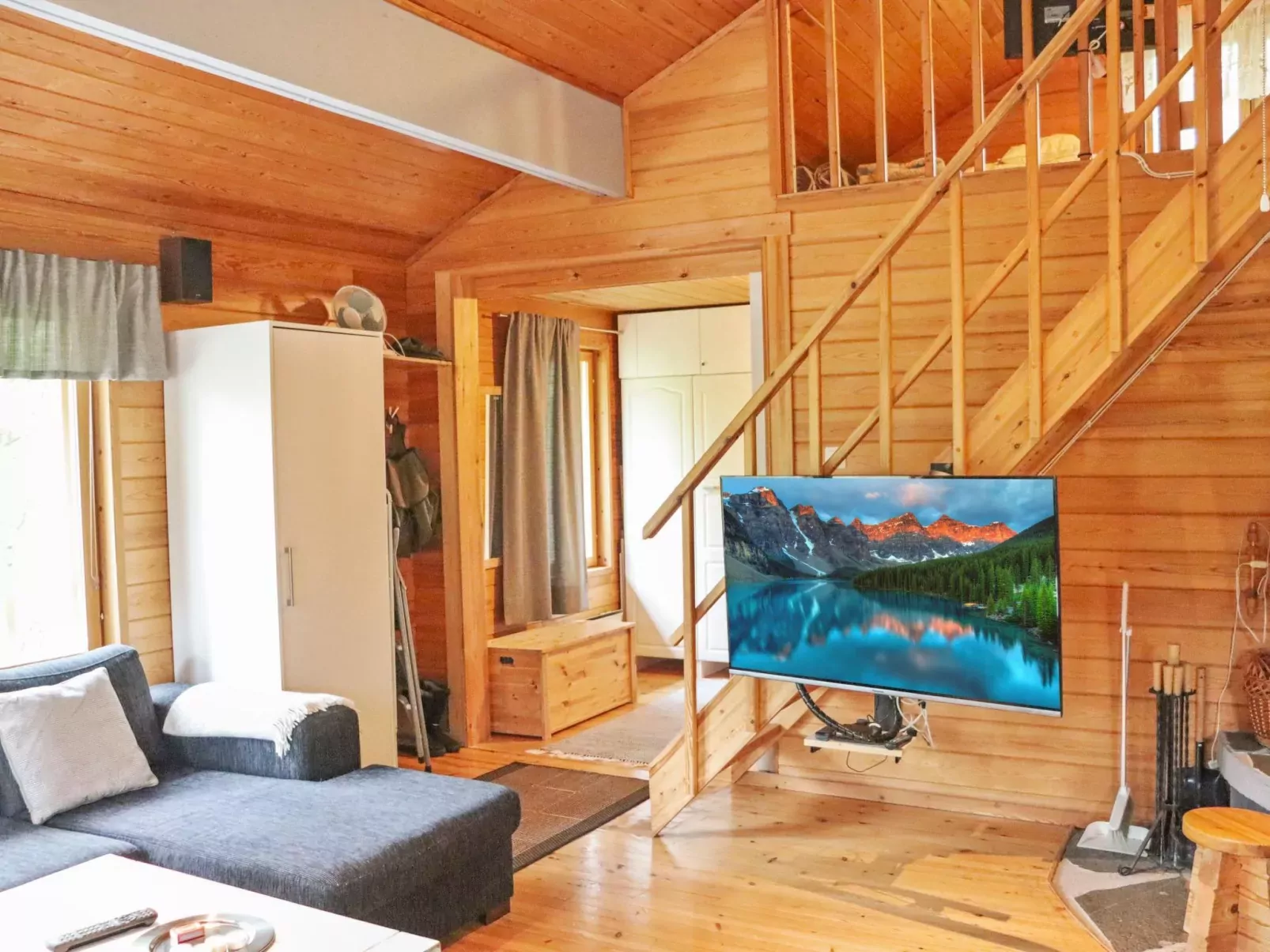 Hyryn herra cottage-Binnen