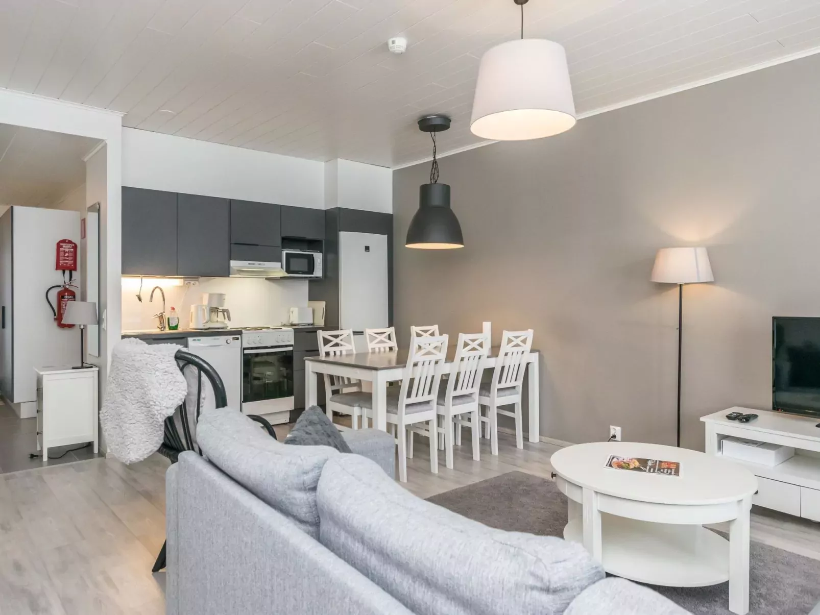 Skivillas paljakka 1. (3 bedroom)-Binnen