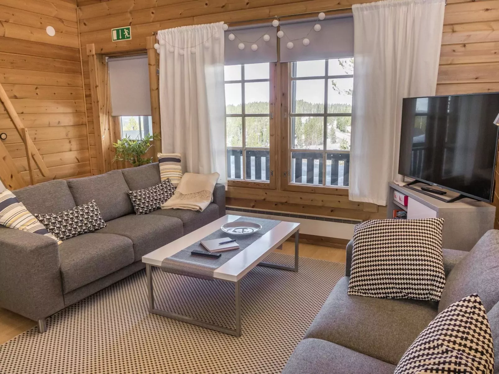 Rukan komia chalet-Binnen