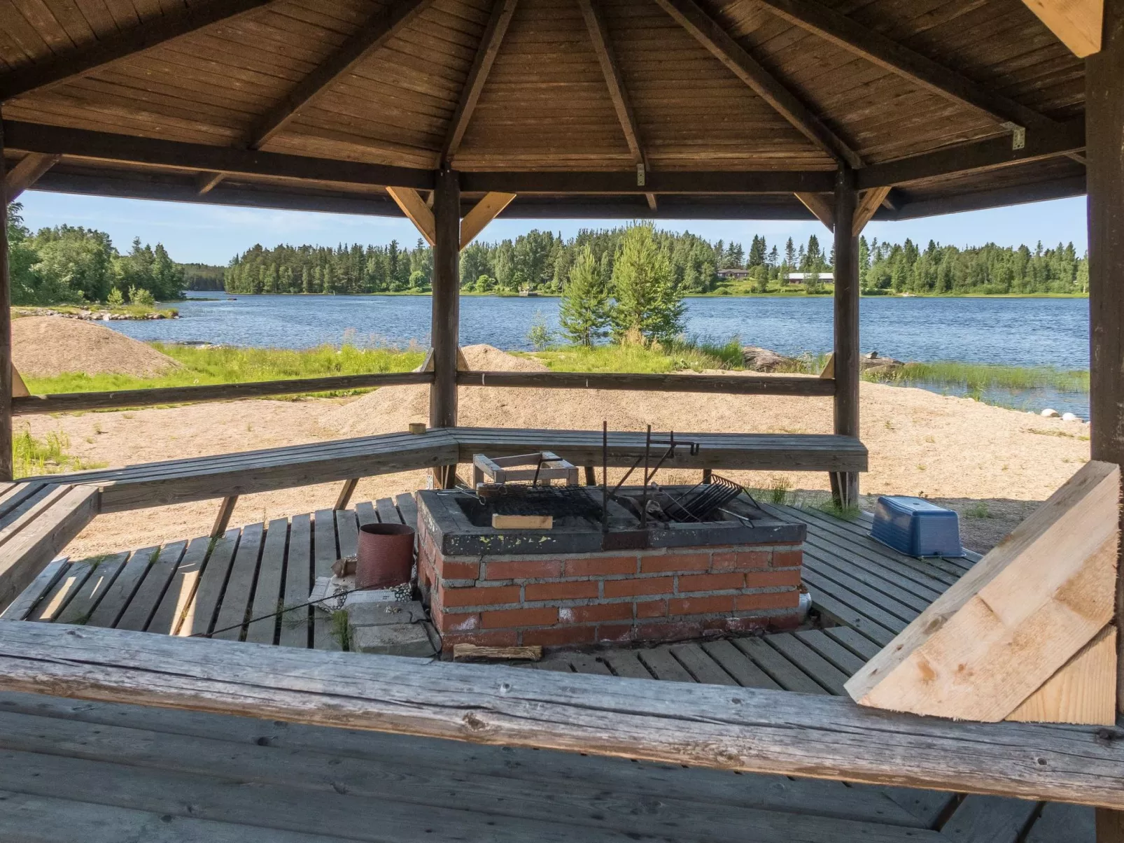 Vuokatticottage c-Buiten