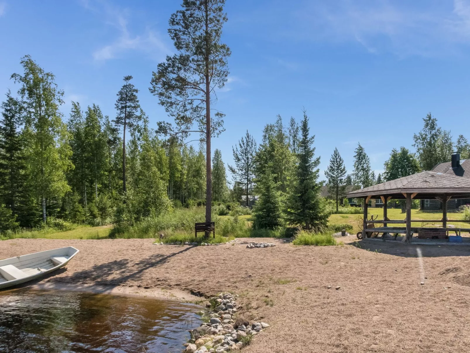 Vuokatticottage c-Buiten