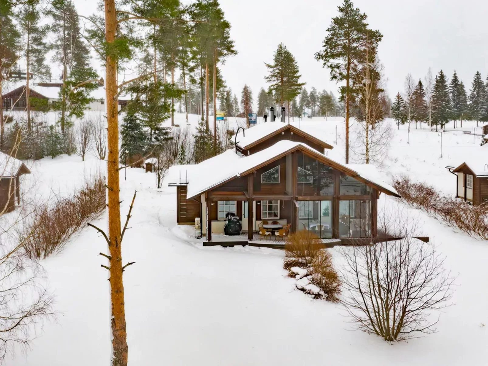 Ski & golf casa rocala-Buiten