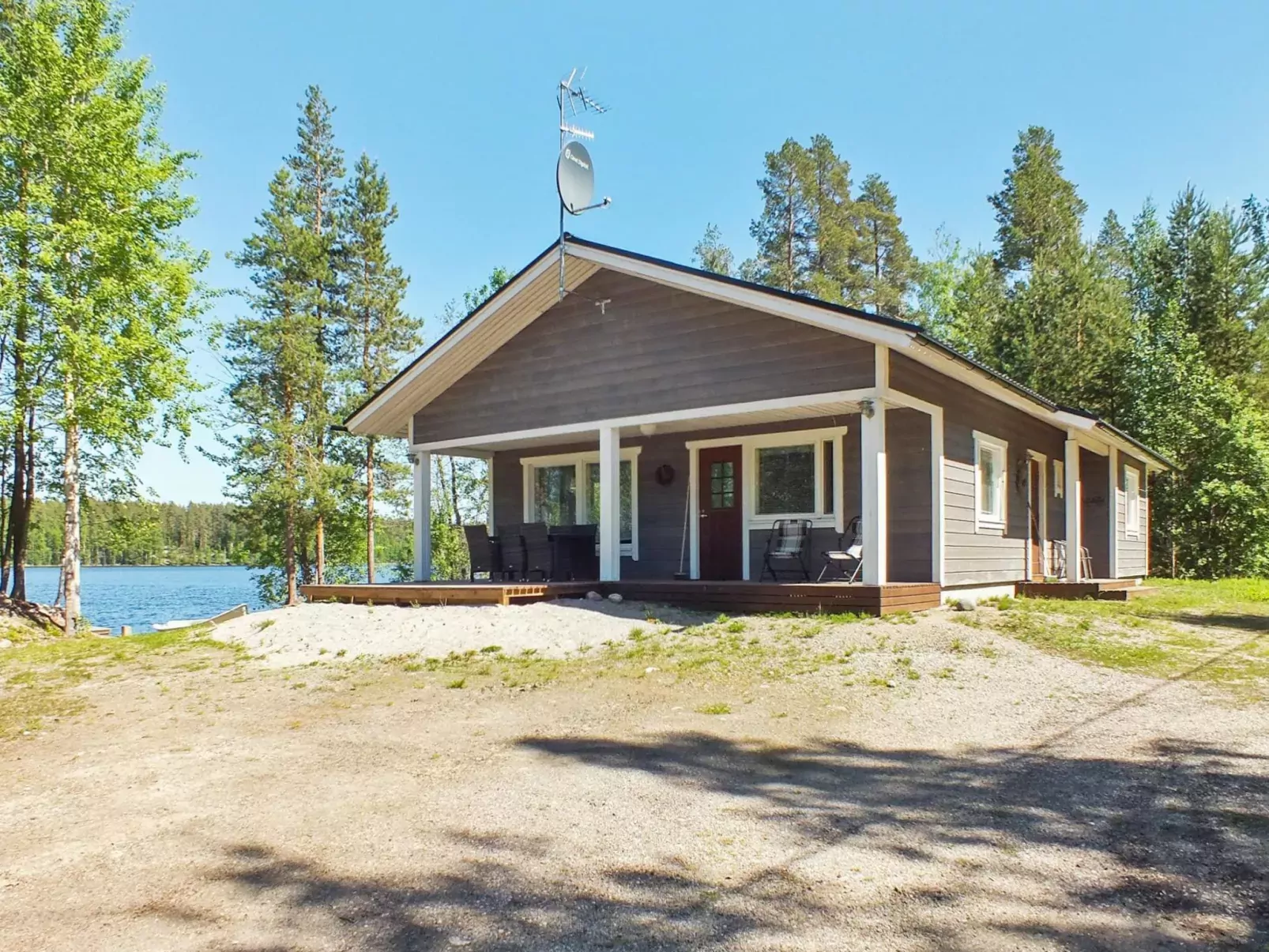 Hot pool cottage laurinranta-Buiten