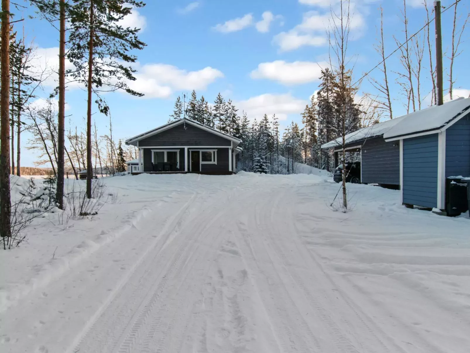 Hot pool cottage laurinranta-Buiten