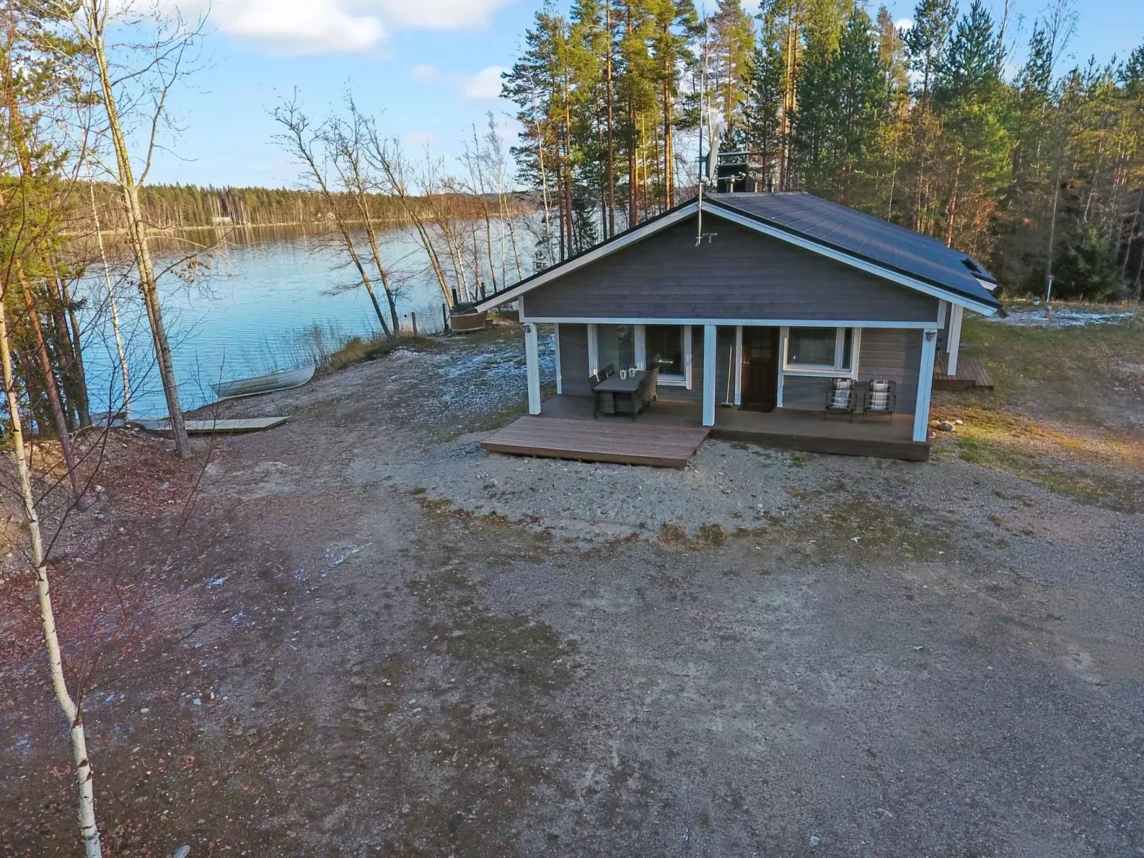 Hot pool cottage laurinranta-Buiten