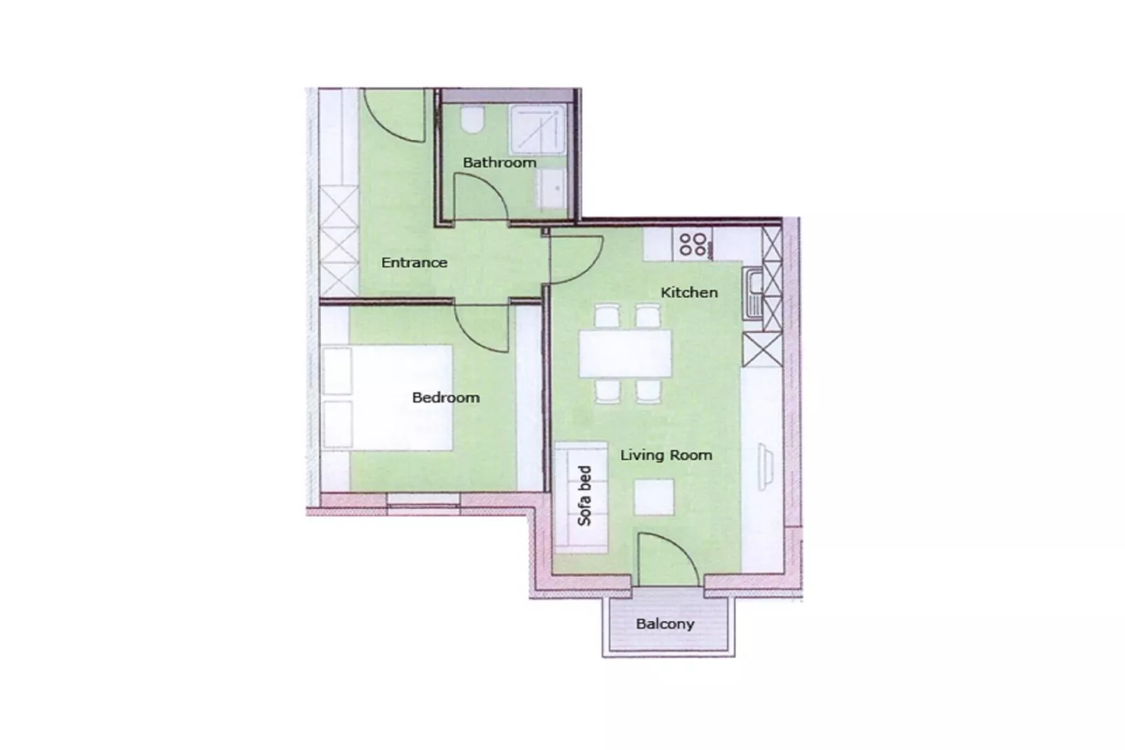 SW1 Sonnenwende-Plattegrond