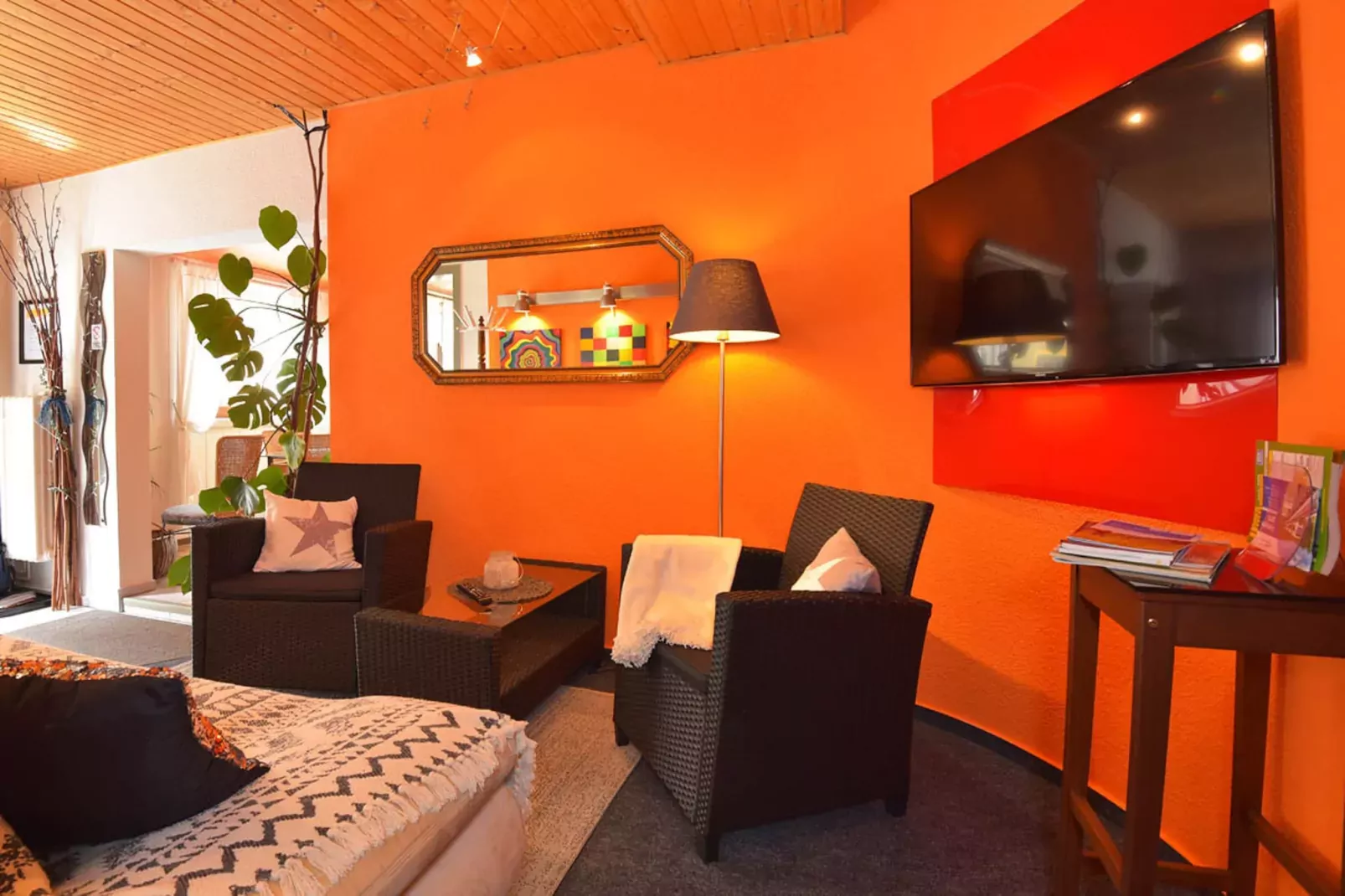 Ferienwohnung Sunrise-Woonkamer