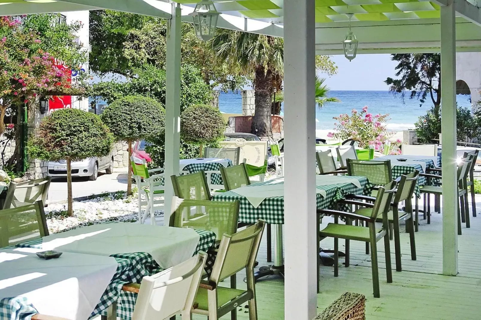 Apartments Ioli, Fourka-2 bedroom-Parkfaciliteiten