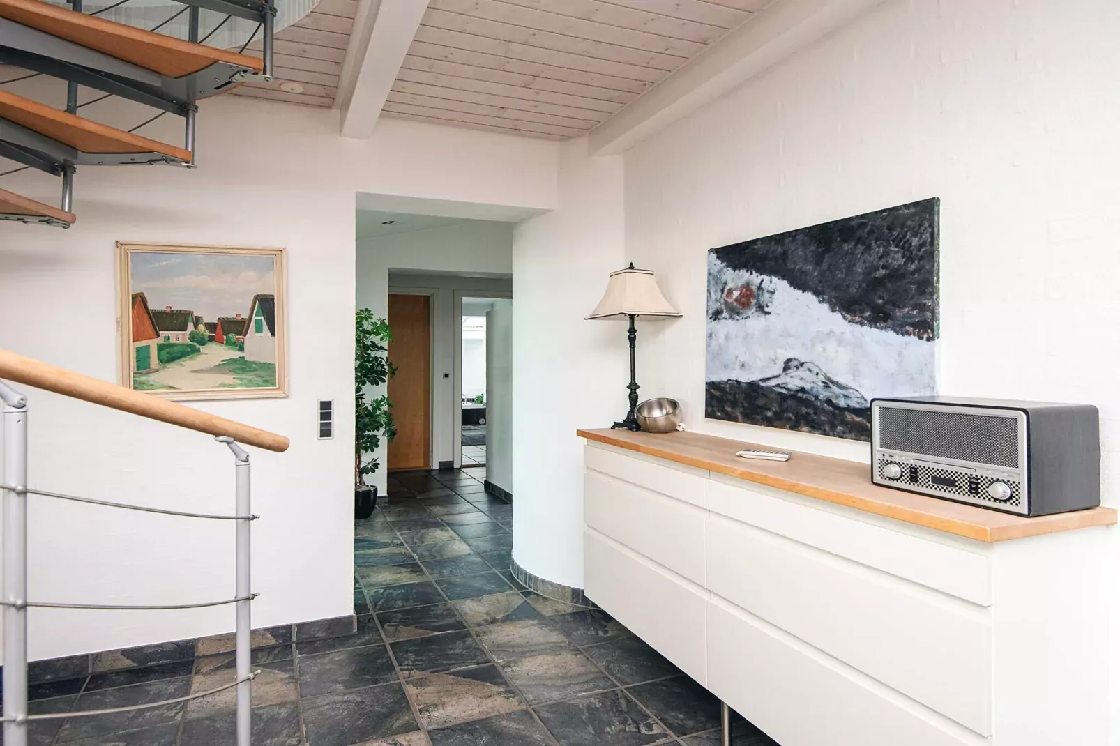 Luxe Panoramische Cottage in Rindby-By Traum-Binnen