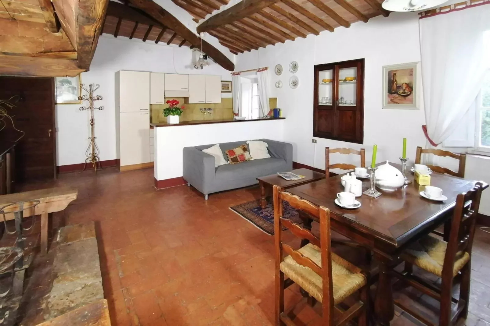 Residence Il Pero di Cetinale Sovicille Typ B 65 qm-Eetkamer