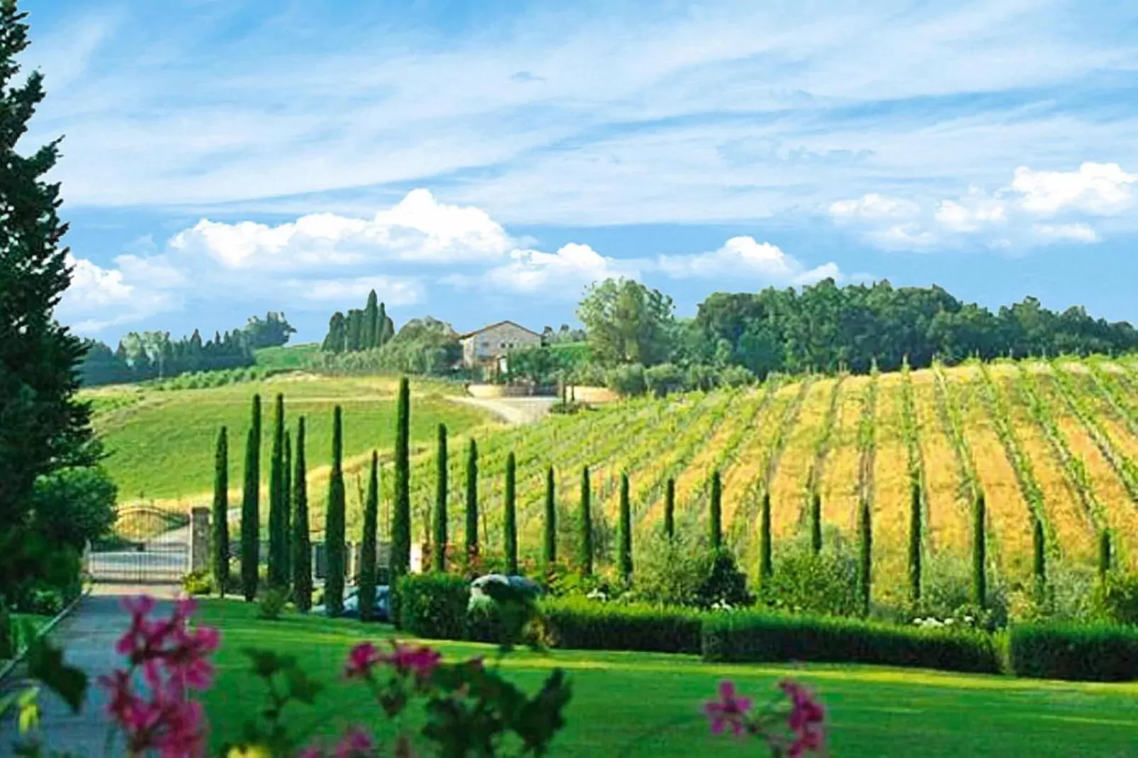 Ferienanlage Borgo della Meliana Gambassi Terme Typ Trilo-Gebieden zomer 1km