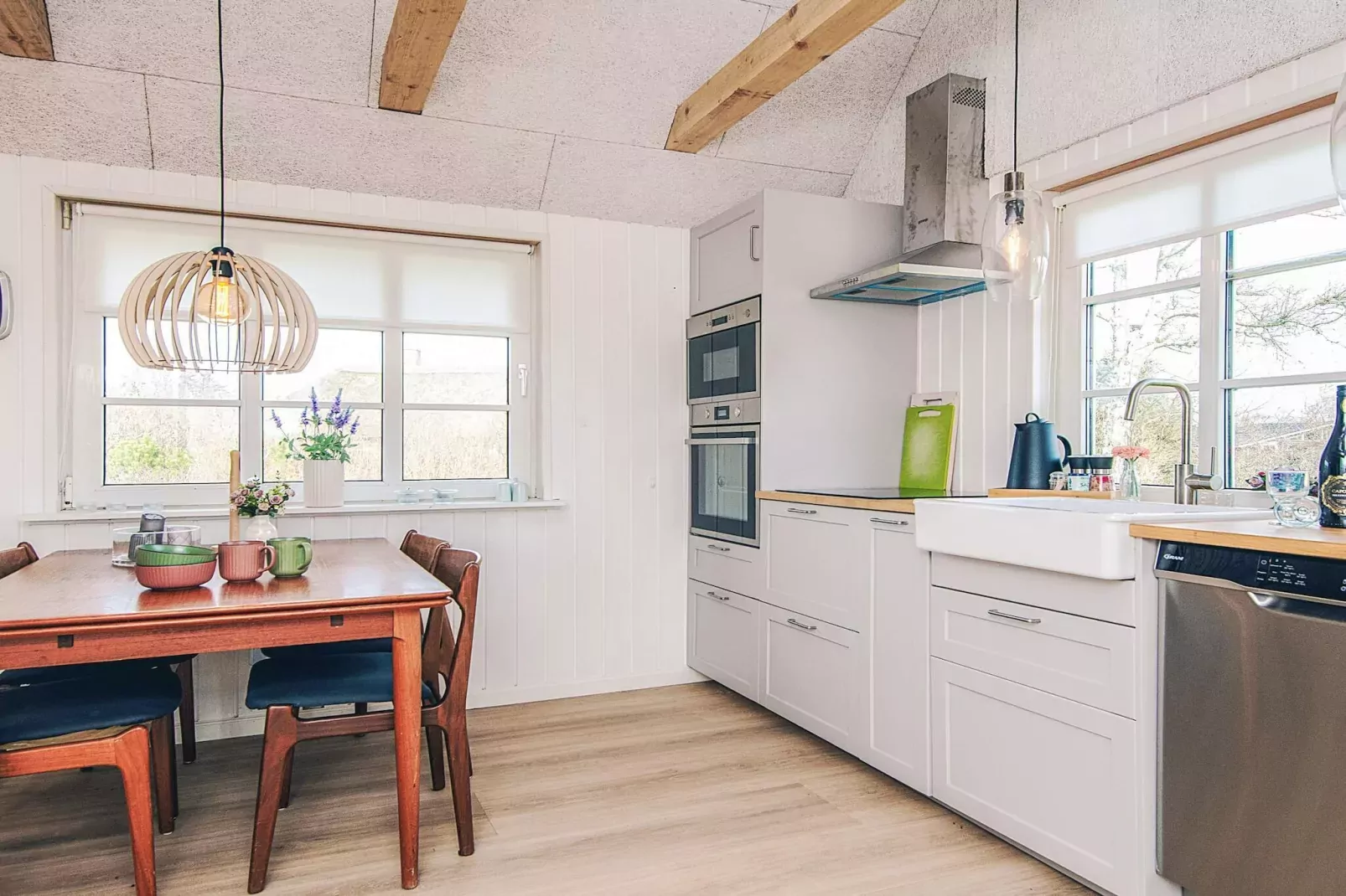 Sfeervolle Cottage in Vredig Fjand-By Traum-Binnen