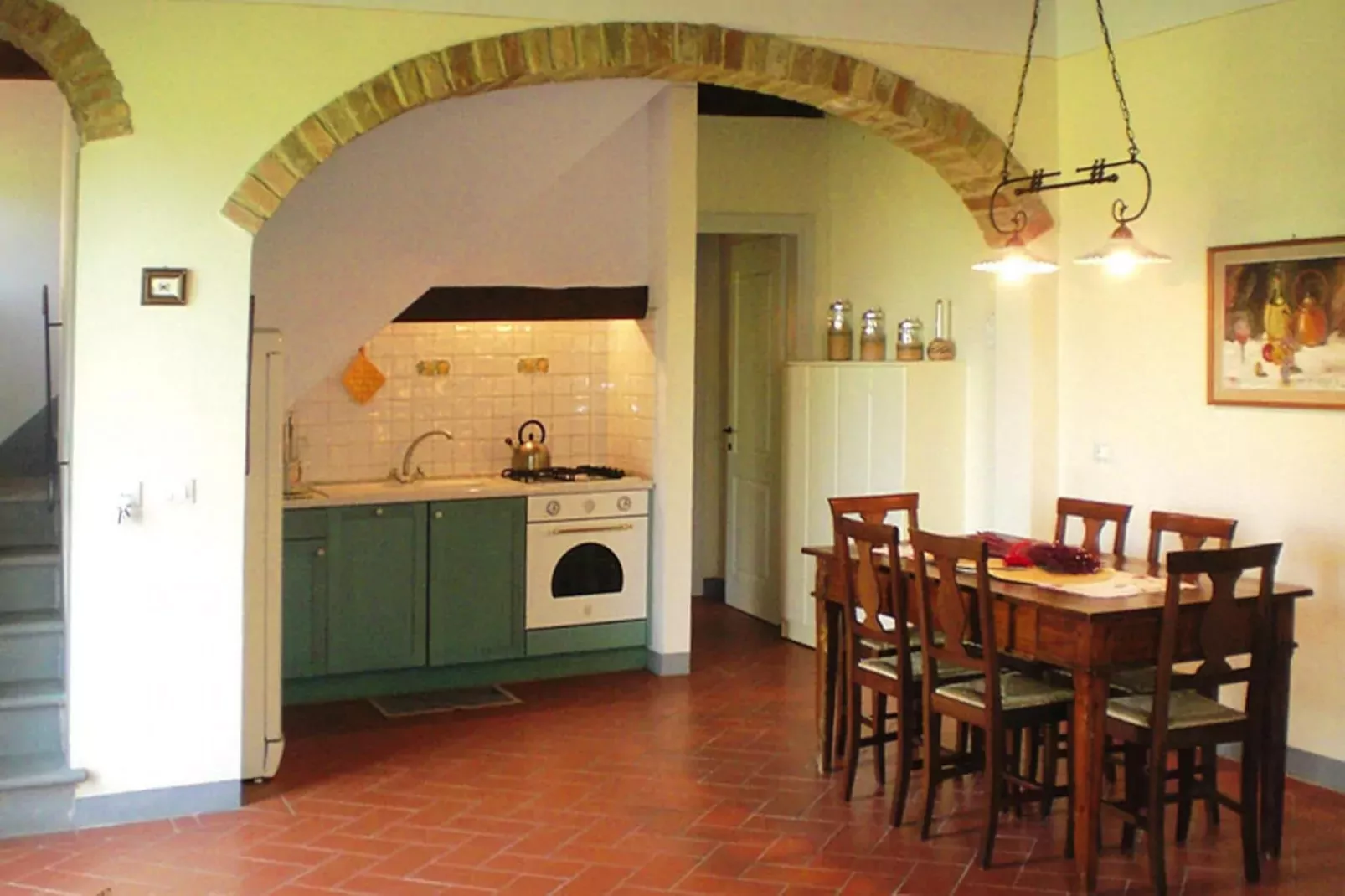 Ferienanlage Borgo della Meliana Gambassi Terme Typ House-Eetkamer