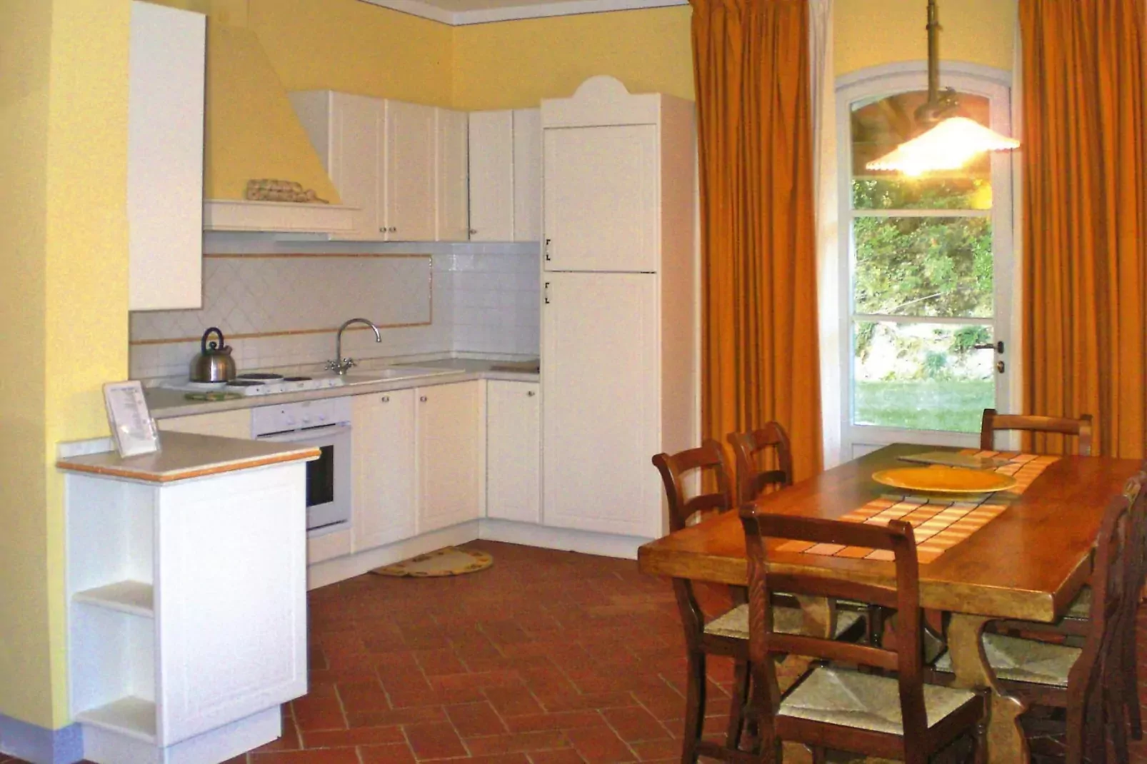 Ferienanlage Borgo della Meliana Gambassi Terme Typ House-Eetkamer