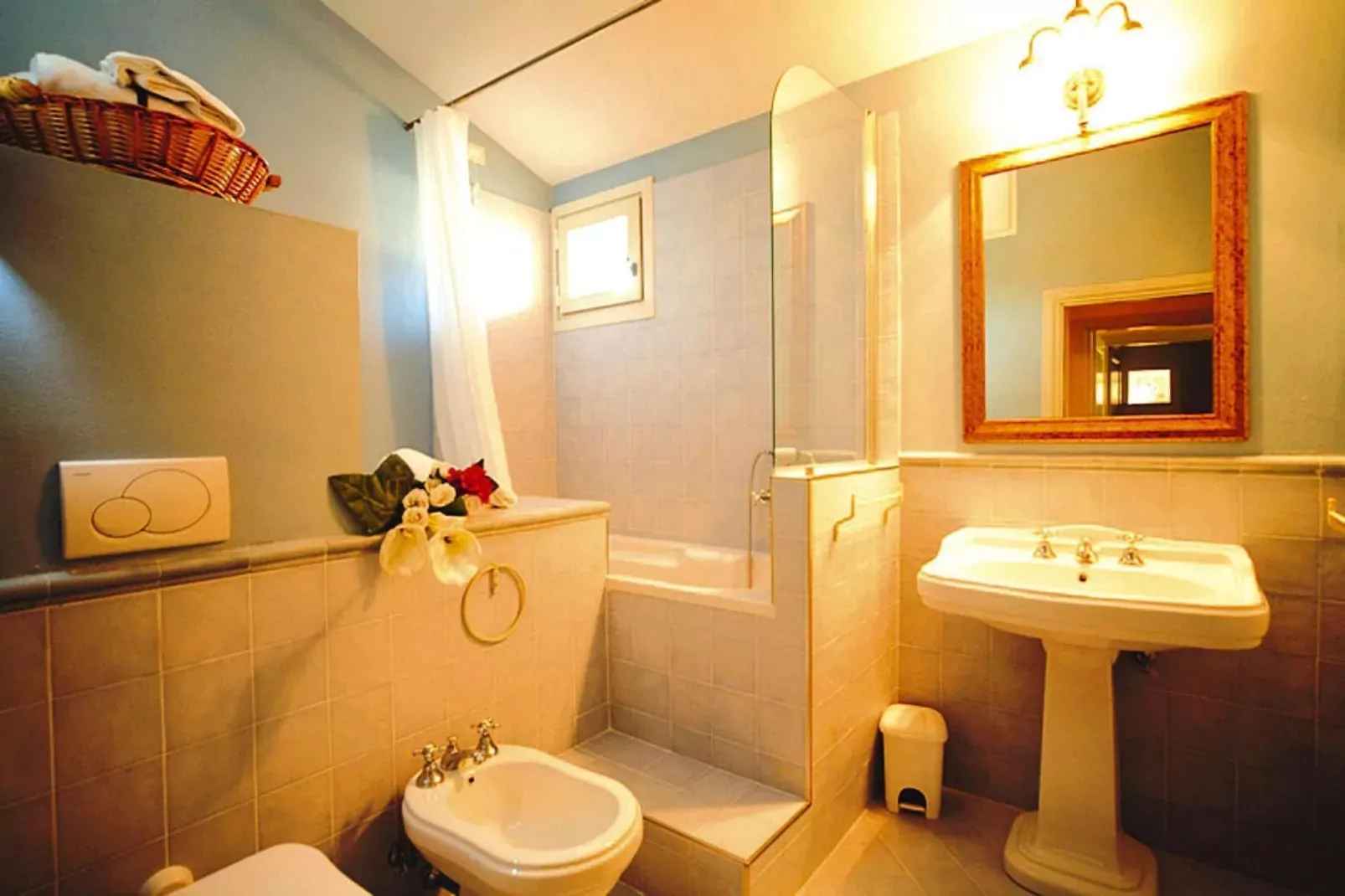 Ferienanlage Borgo della Meliana Gambassi Terme Typ House-Badkamer