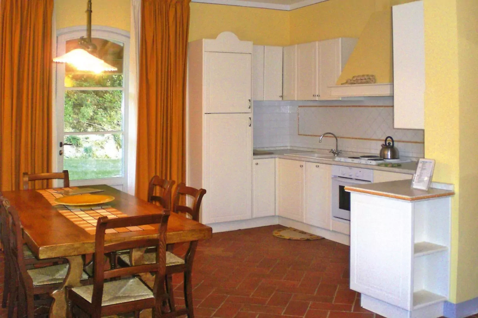 Ferienanlage Borgo della Meliana Gambassi Terme Typ House-Eetkamer