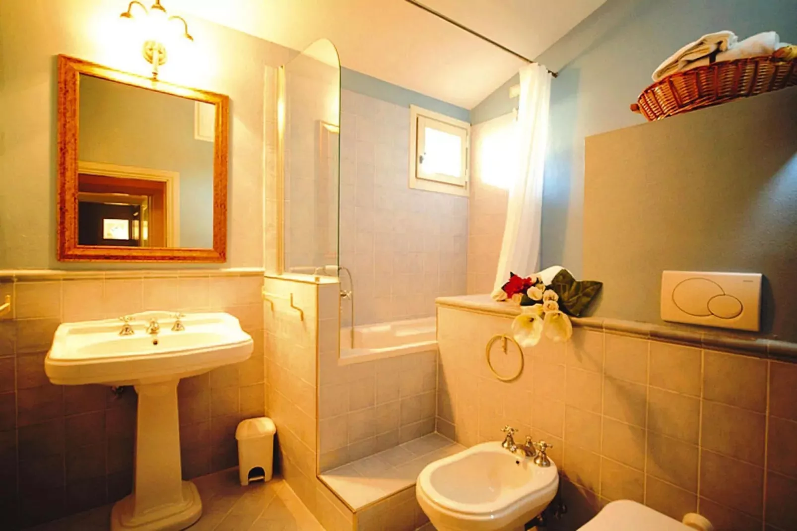 Ferienanlage Borgo della Meliana Gambassi Terme Typ House-Badkamer