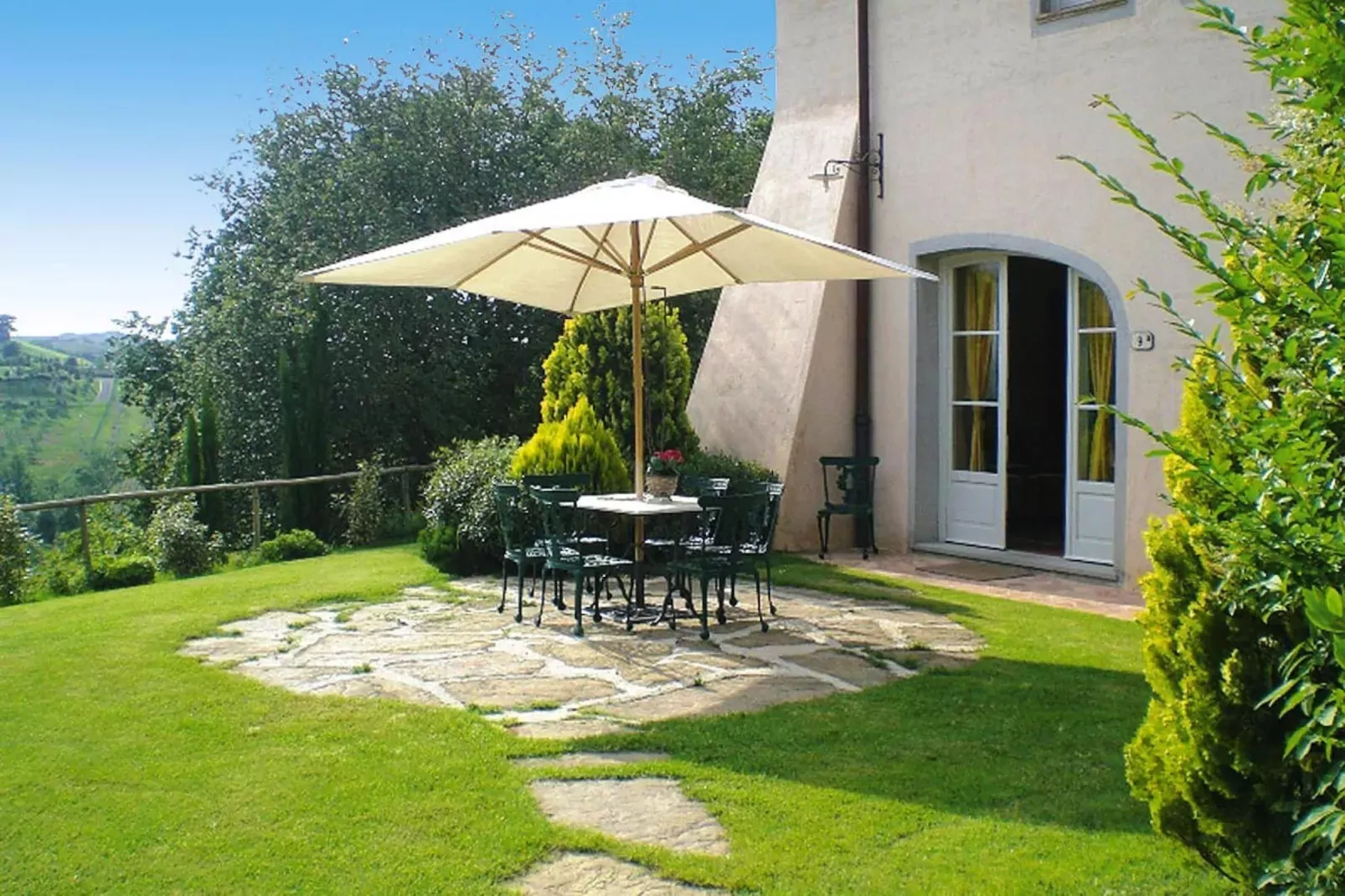 Ferienanlage Borgo della Meliana Gambassi Terme Typ House-Terrasbalkon