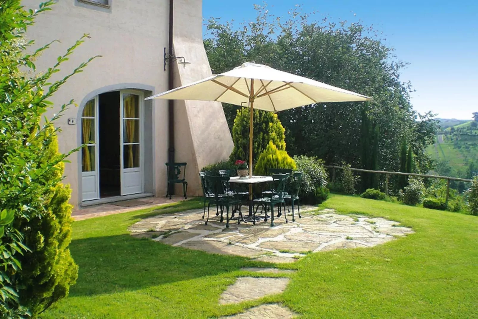 Ferienanlage Borgo della Meliana Gambassi Terme Typ House-Terrasbalkon