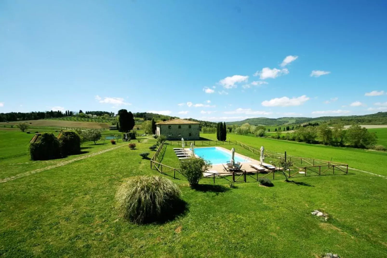 Ferienanlage Borgo della Meliana Gambassi Terme Typ Cottage Pool-Gebieden zomer 5km