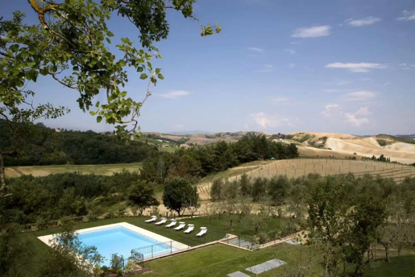 Ferienanlage Borgo della Meliana Gambassi Terme Typ Cottage Pool-Gebieden zomer 20km